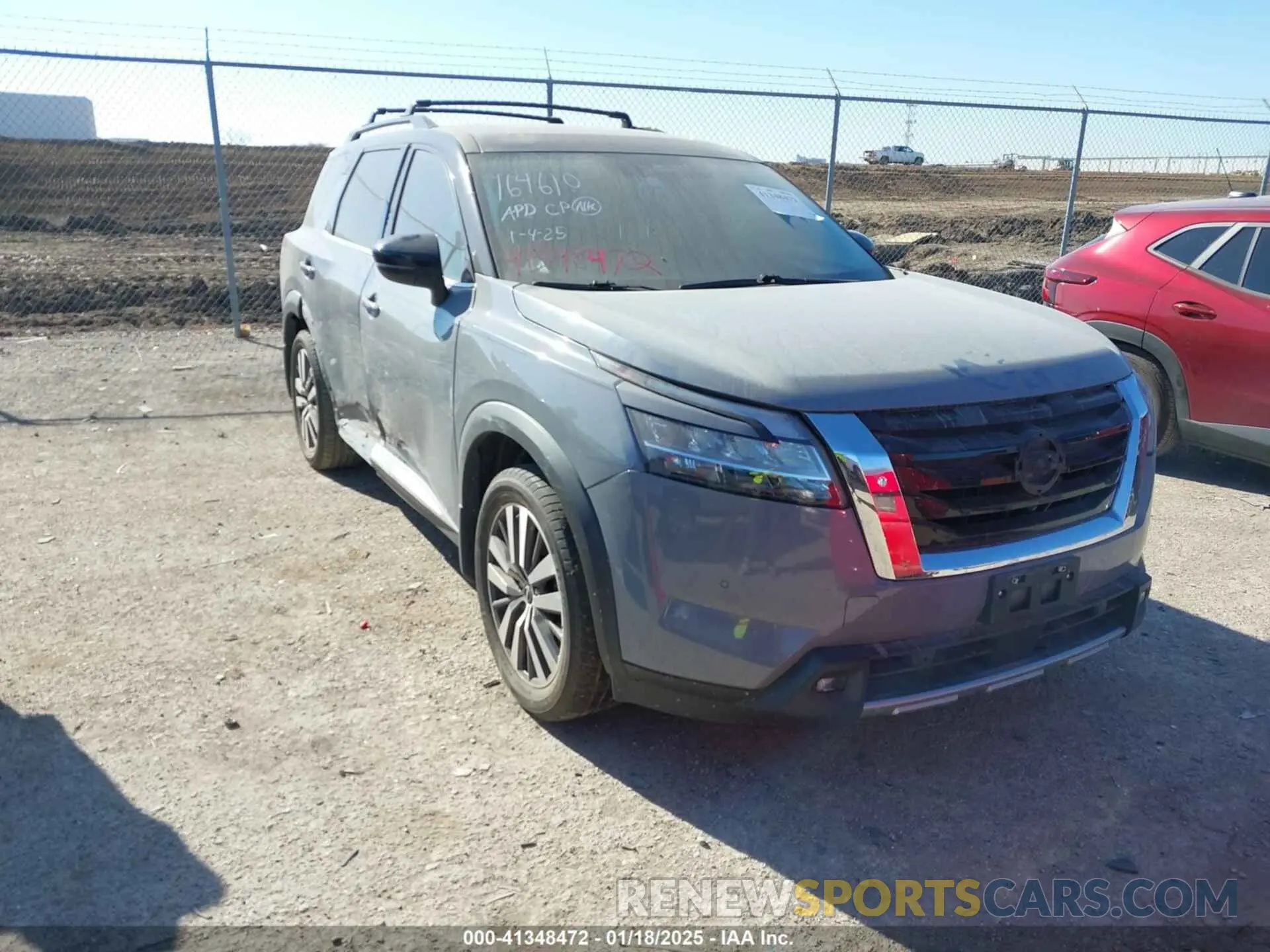 1 Photograph of a damaged car 5N1DR3DH7NC201260 NISSAN PATHFINDER 2022