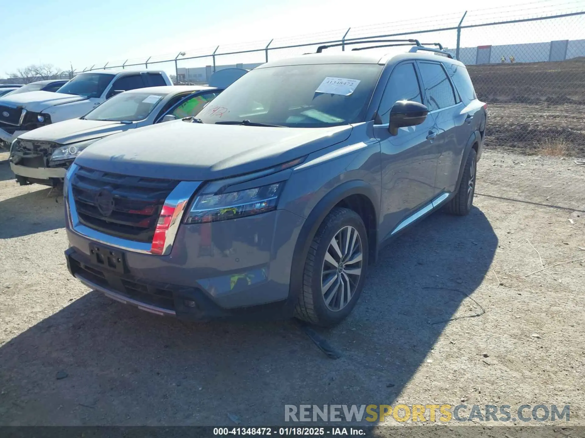 2 Photograph of a damaged car 5N1DR3DH7NC201260 NISSAN PATHFINDER 2022