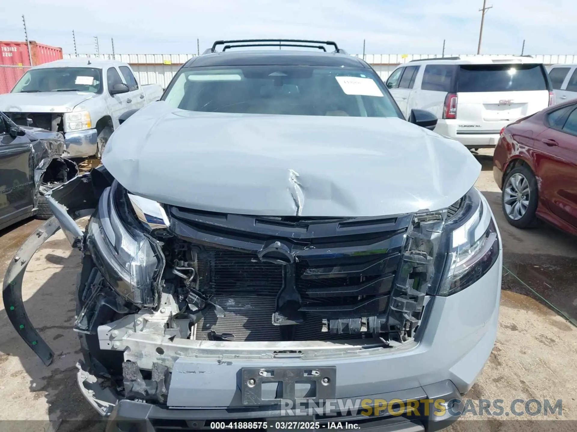 12 Photograph of a damaged car 5N1DR3DH7NC216826 NISSAN PATHFINDER 2022