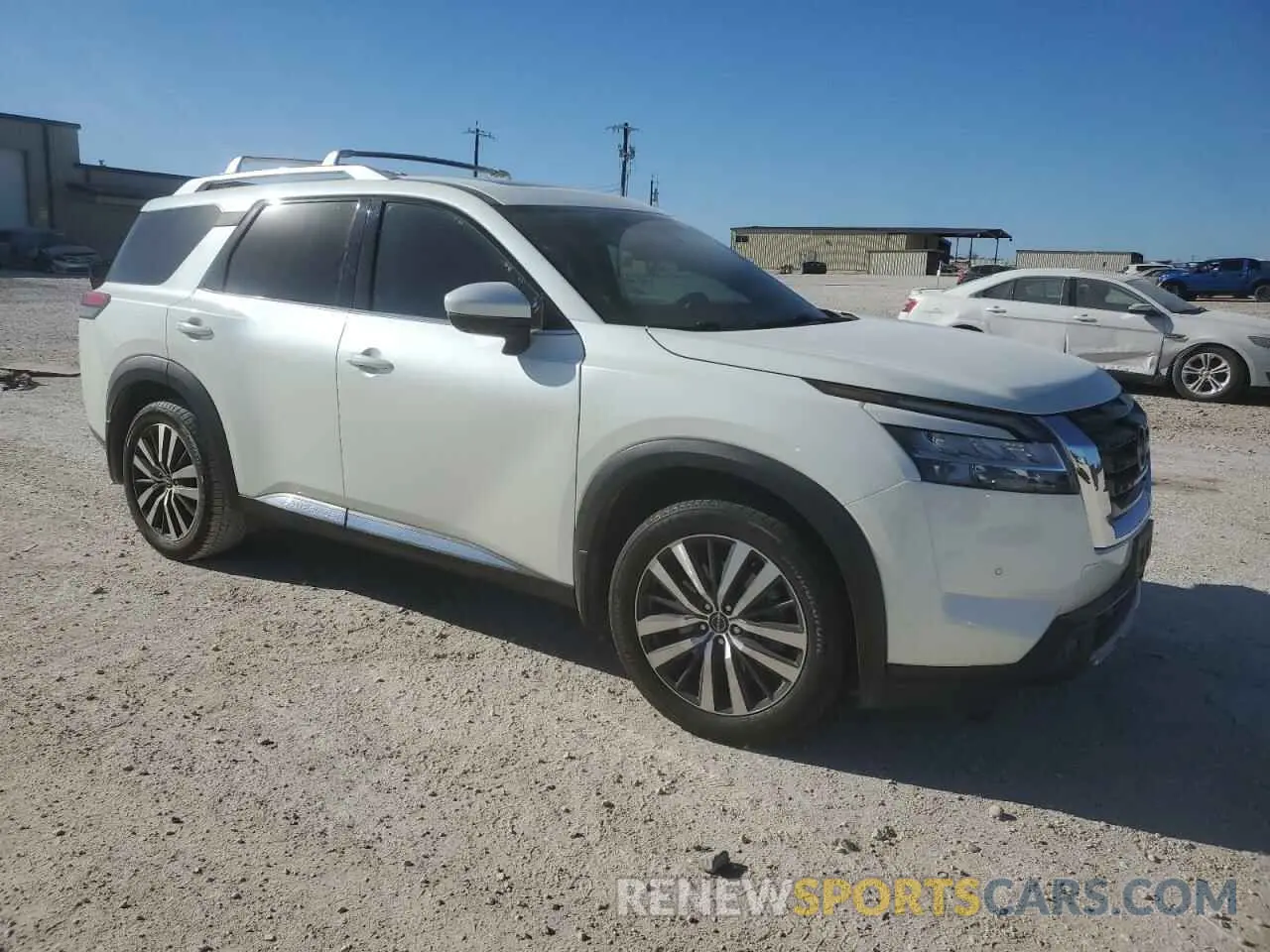 4 Photograph of a damaged car 5N1DR3DHXNC200040 NISSAN PATHFINDER 2022
