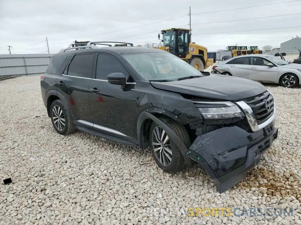 4 Photograph of a damaged car 5N1DR3DK3NC223669 NISSAN PATHFINDER 2022