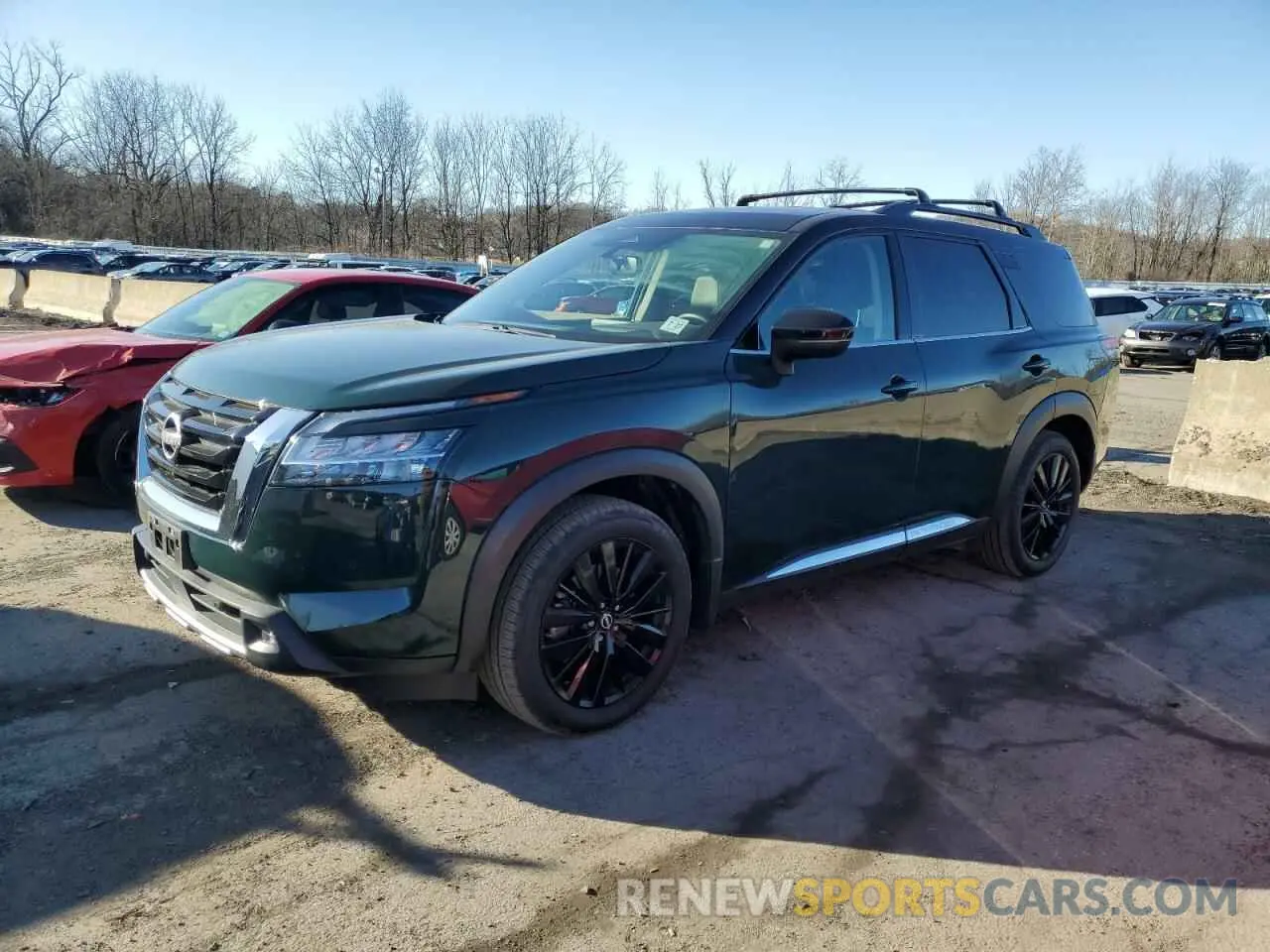 1 Photograph of a damaged car 5N1DR3DK5NC202211 NISSAN PATHFINDER 2022