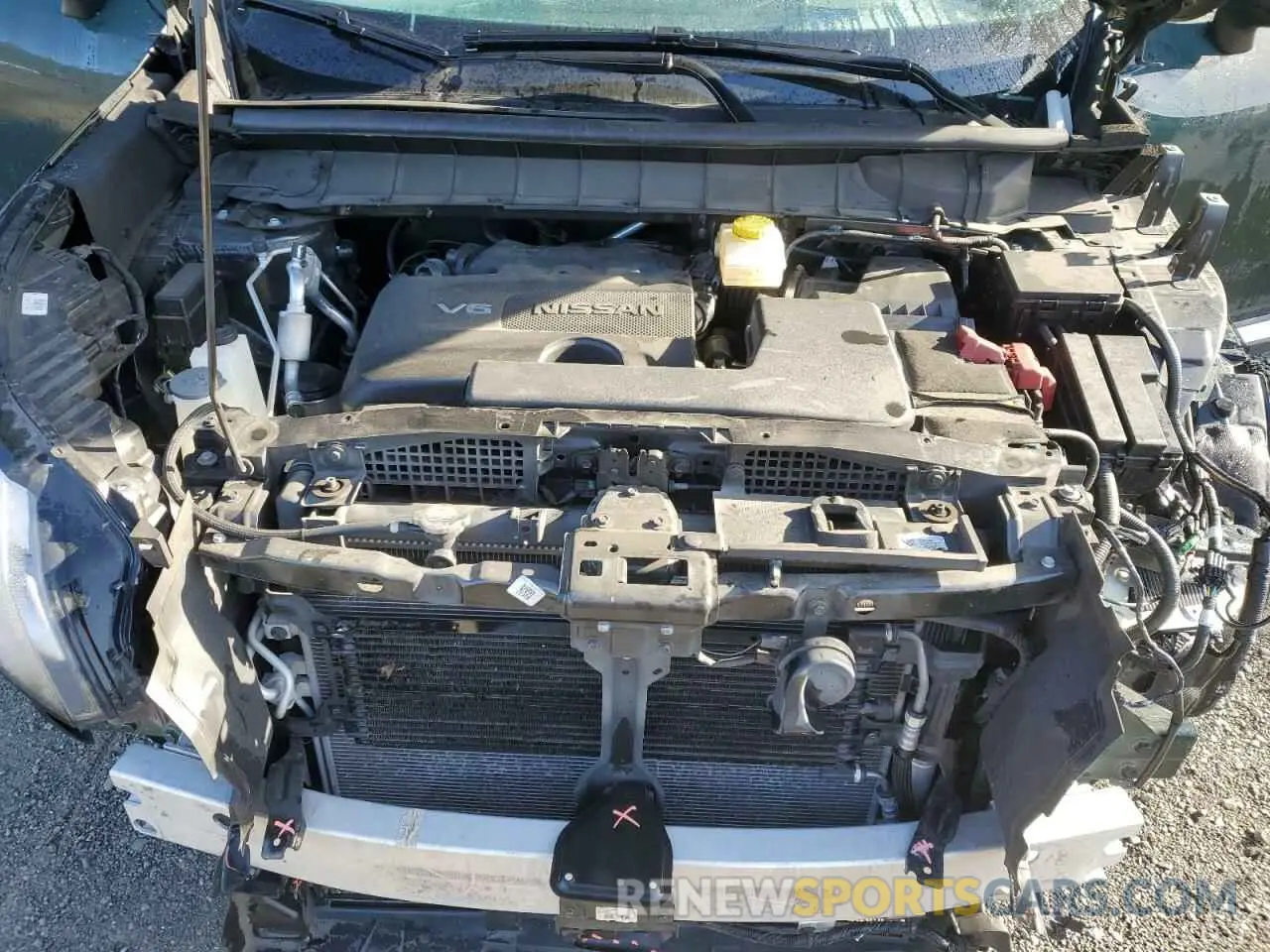 12 Photograph of a damaged car 5N1DR3DK7NC245478 NISSAN PATHFINDER 2022