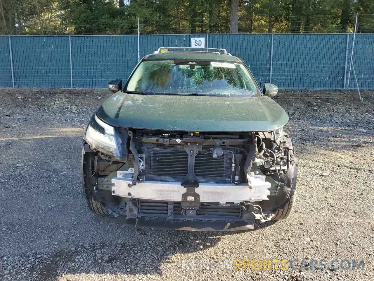 5 Photograph of a damaged car 5N1DR3DK7NC245478 NISSAN PATHFINDER 2022