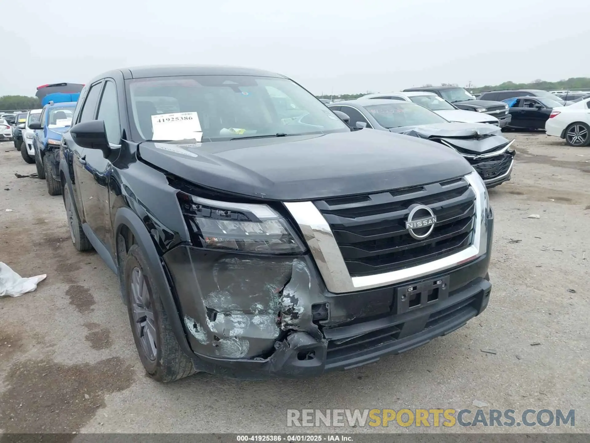 1 Photograph of a damaged car 5N1DR3AA1PC274148 NISSAN PATHFINDER 2023