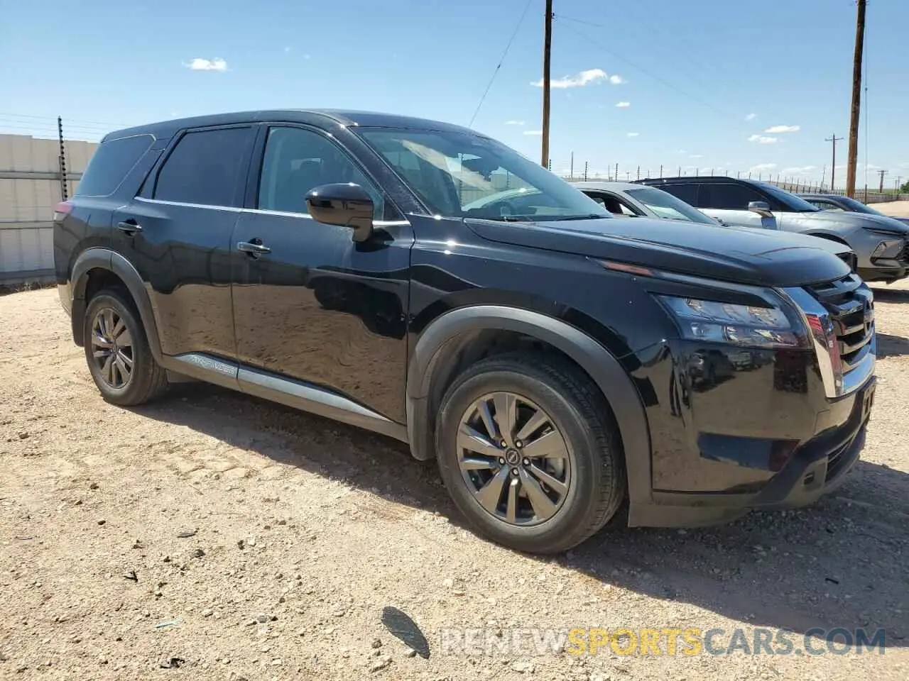 4 Photograph of a damaged car 5N1DR3AC1PC230734 NISSAN PATHFINDER 2023