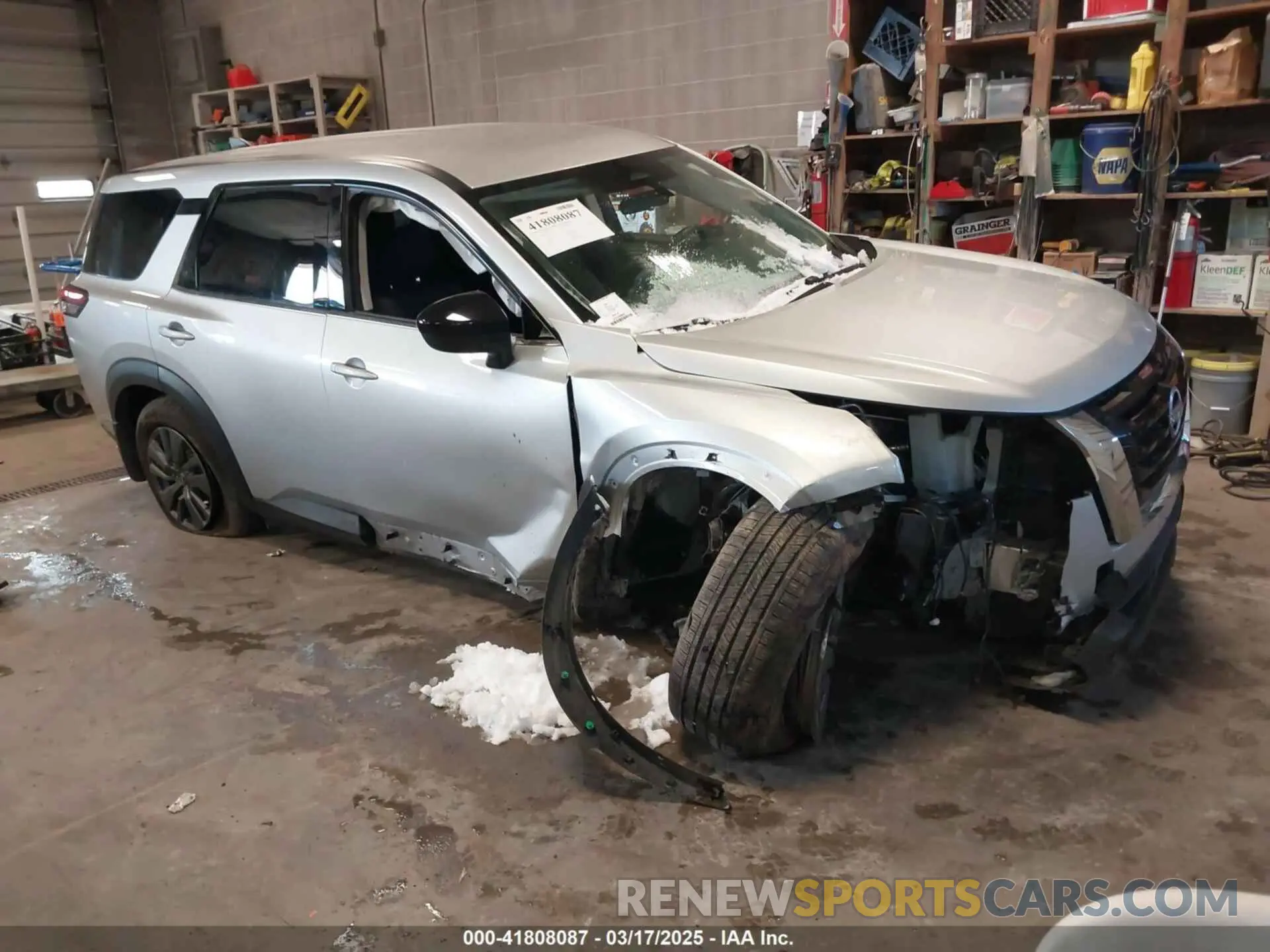 1 Photograph of a damaged car 5N1DR3AC3PC219508 NISSAN PATHFINDER 2023