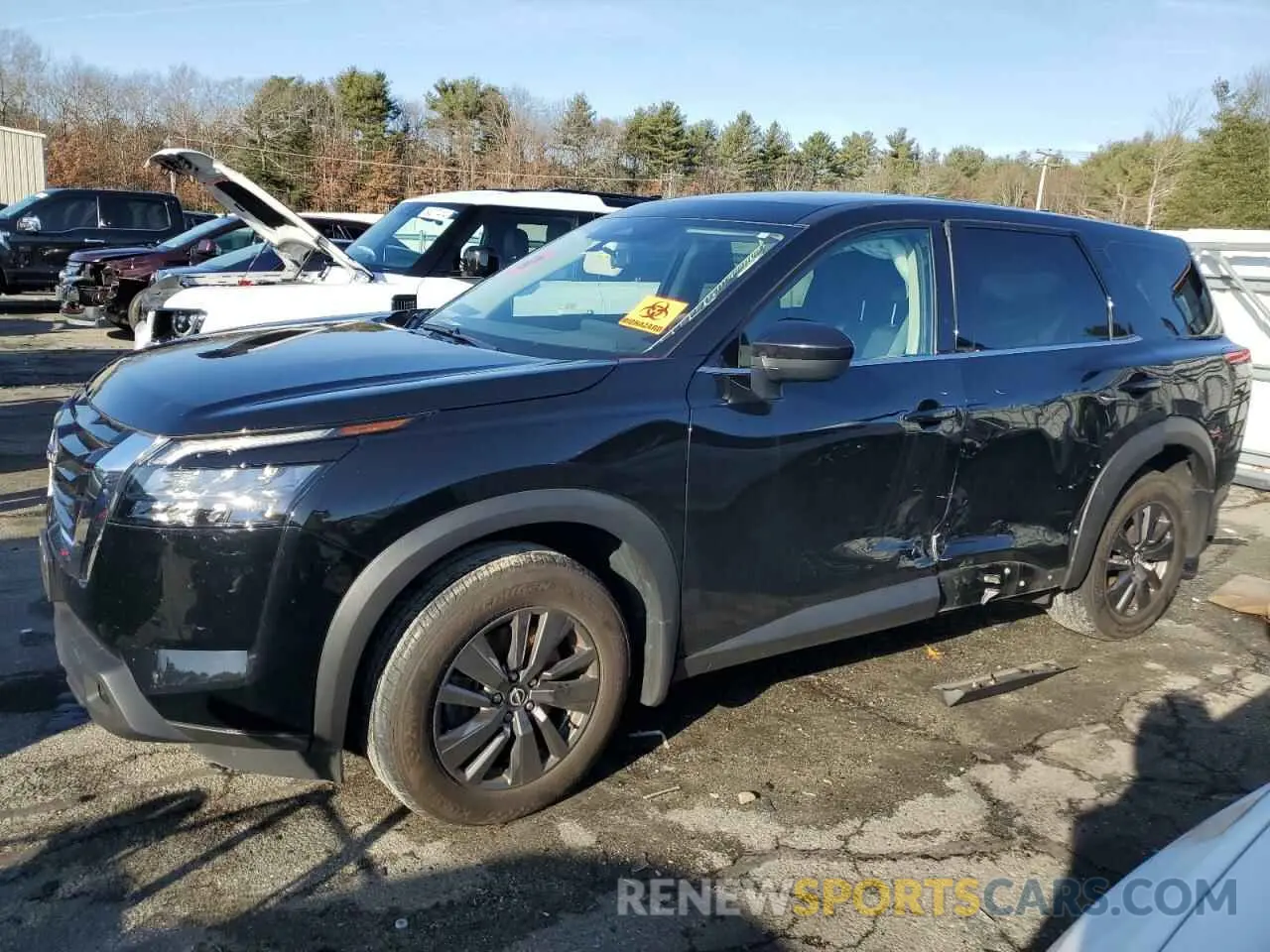 1 Photograph of a damaged car 5N1DR3AC7PC206888 NISSAN PATHFINDER 2023