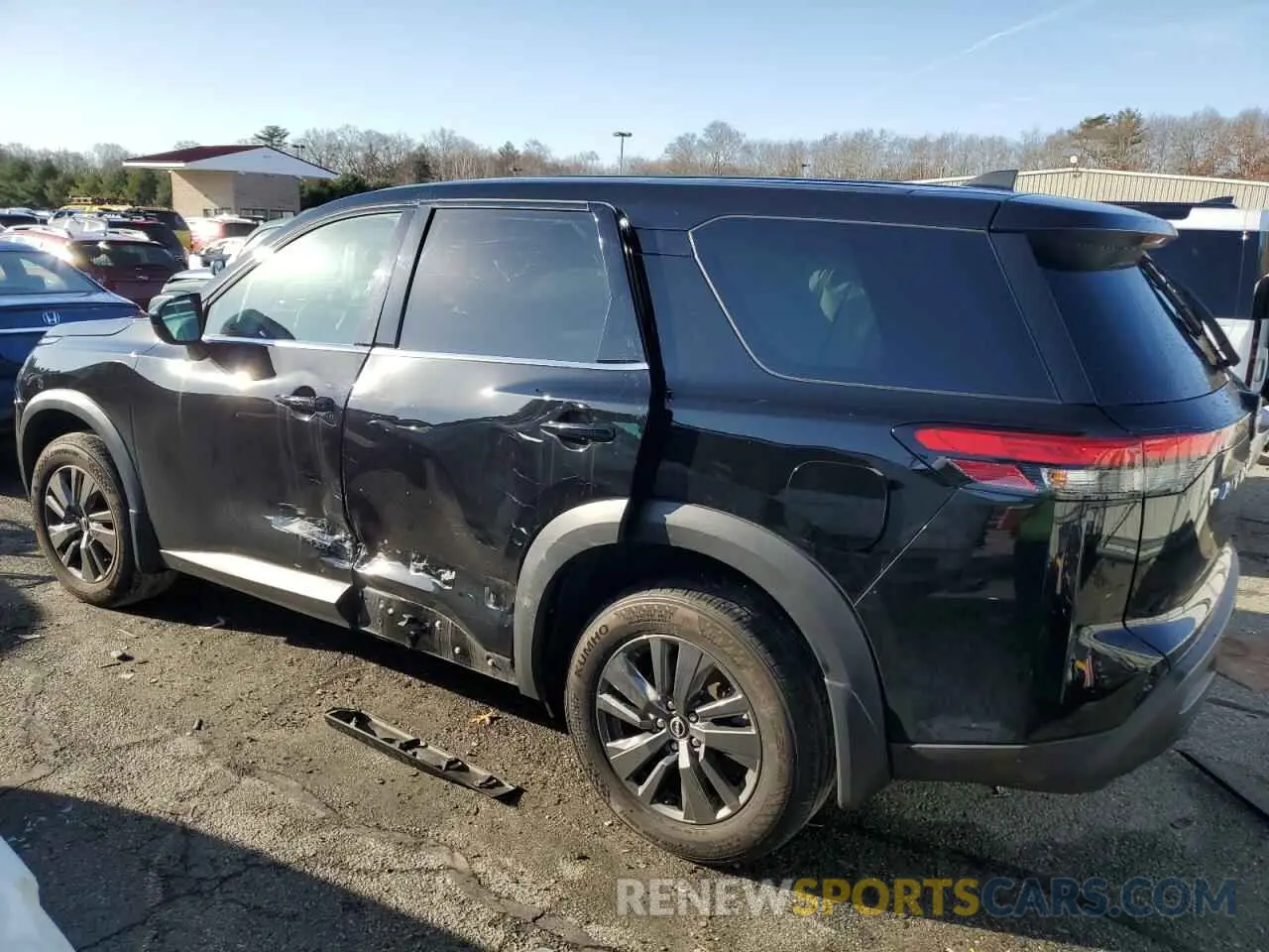 2 Photograph of a damaged car 5N1DR3AC7PC206888 NISSAN PATHFINDER 2023
