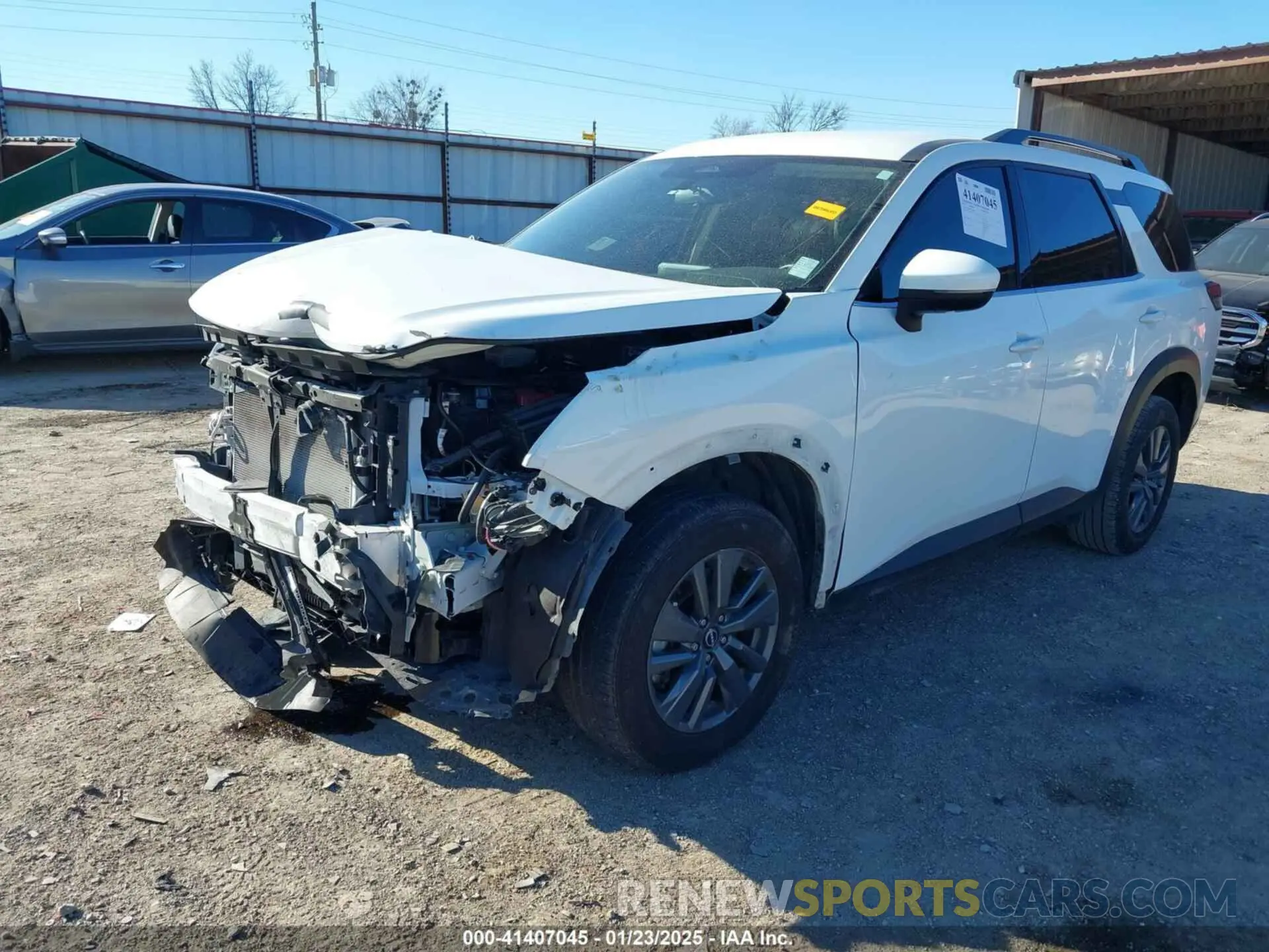 2 Photograph of a damaged car 5N1DR3BA7PC249611 NISSAN PATHFINDER 2023