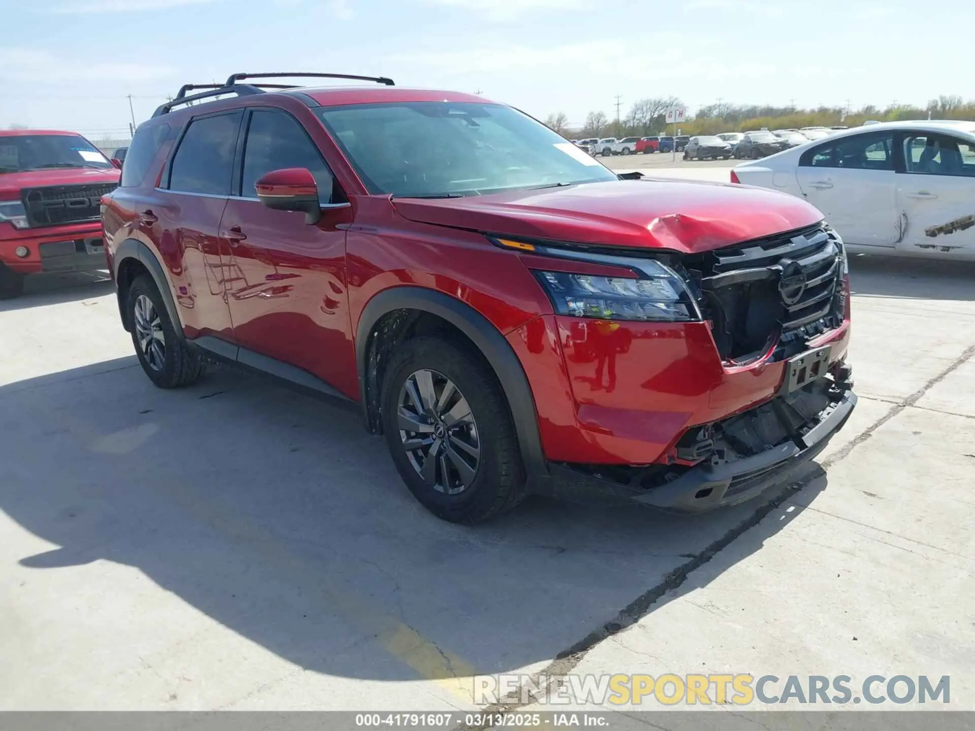 1 Photograph of a damaged car 5N1DR3BA9PC271609 NISSAN PATHFINDER 2023