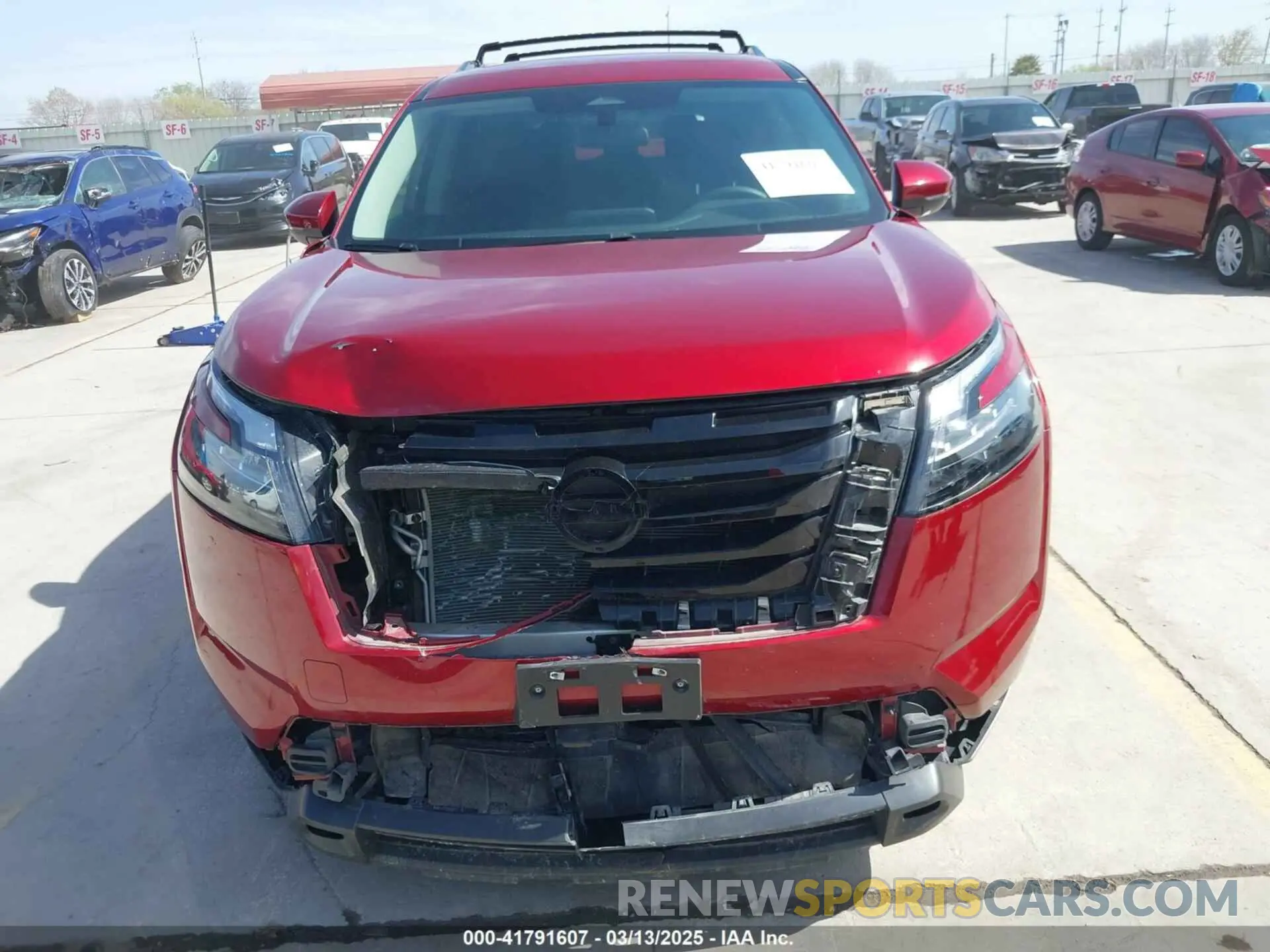 13 Photograph of a damaged car 5N1DR3BA9PC271609 NISSAN PATHFINDER 2023
