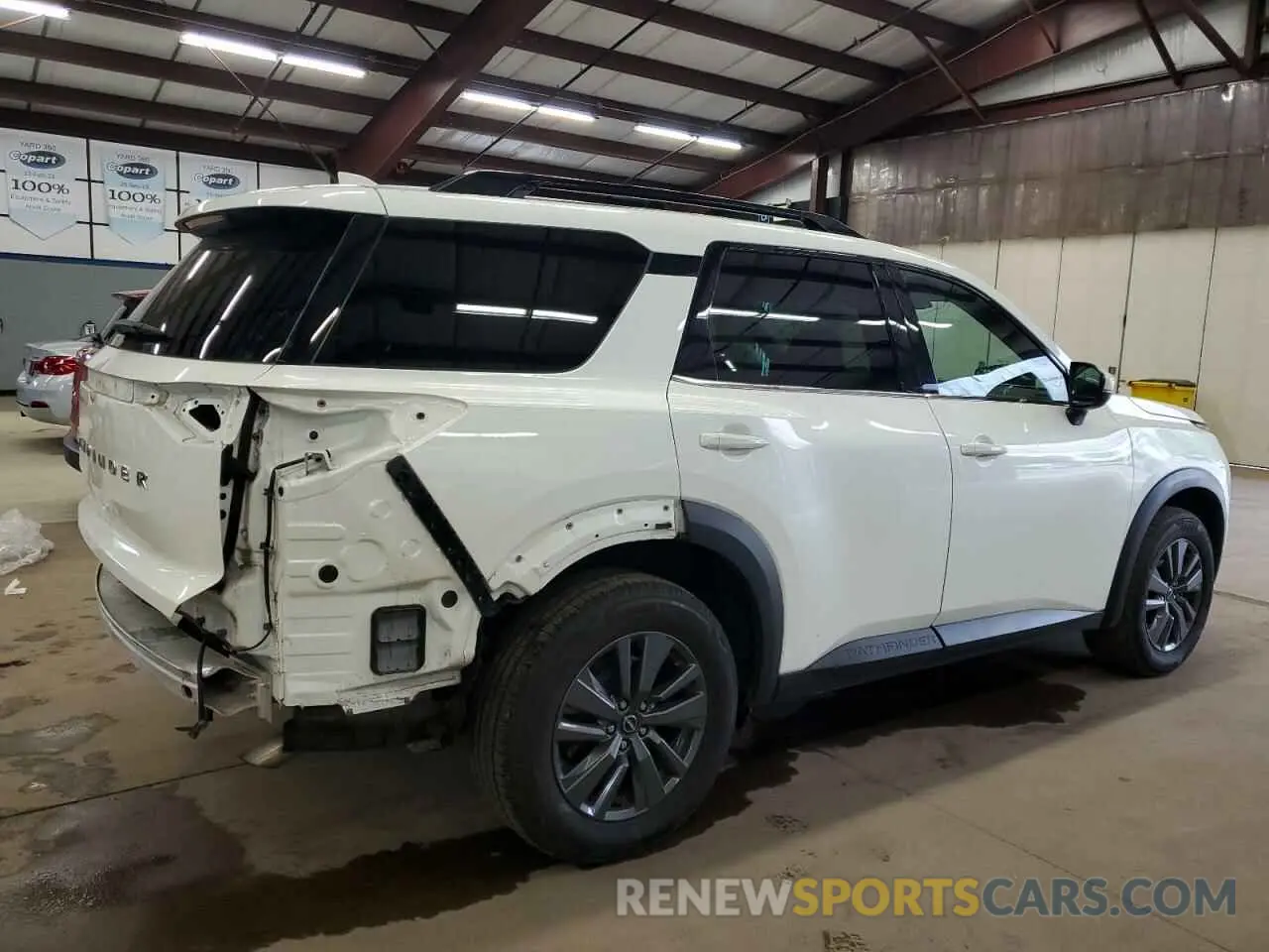 3 Photograph of a damaged car 5N1DR3BC1PC244857 NISSAN PATHFINDER 2023
