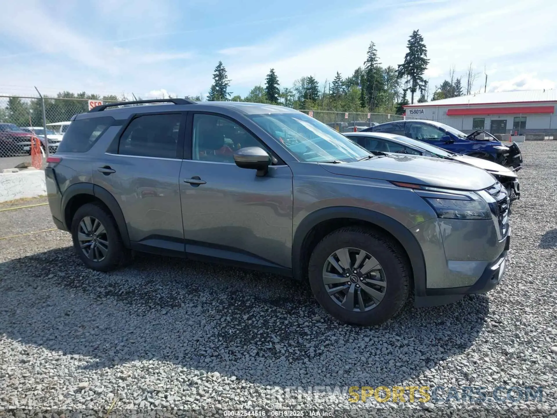 14 Photograph of a damaged car 5N1DR3BC4PC246201 NISSAN PATHFINDER 2023