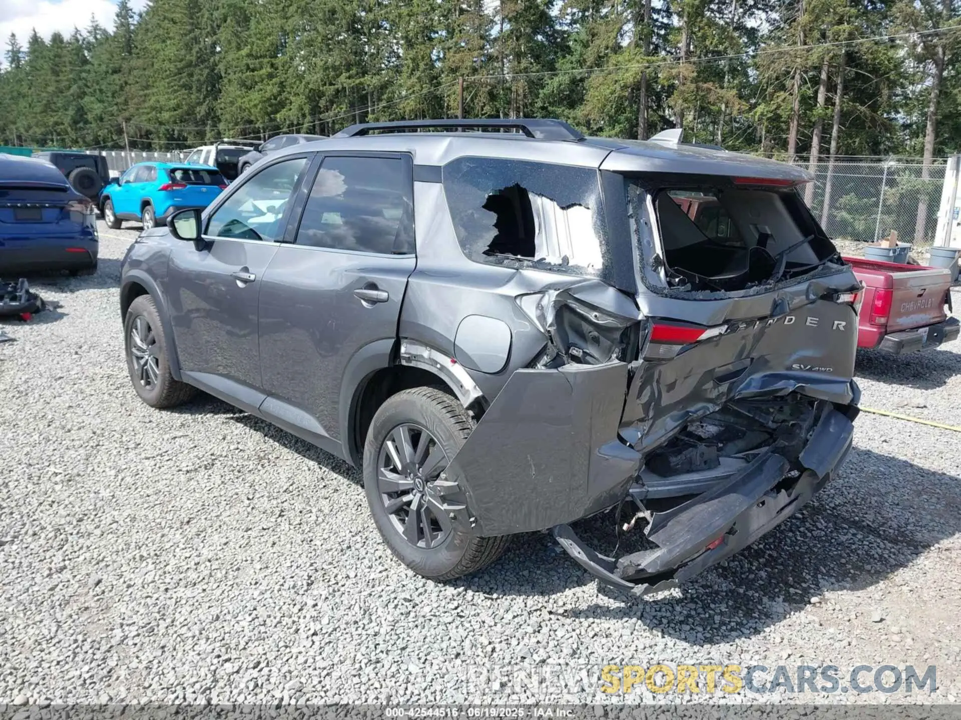 3 Photograph of a damaged car 5N1DR3BC4PC246201 NISSAN PATHFINDER 2023