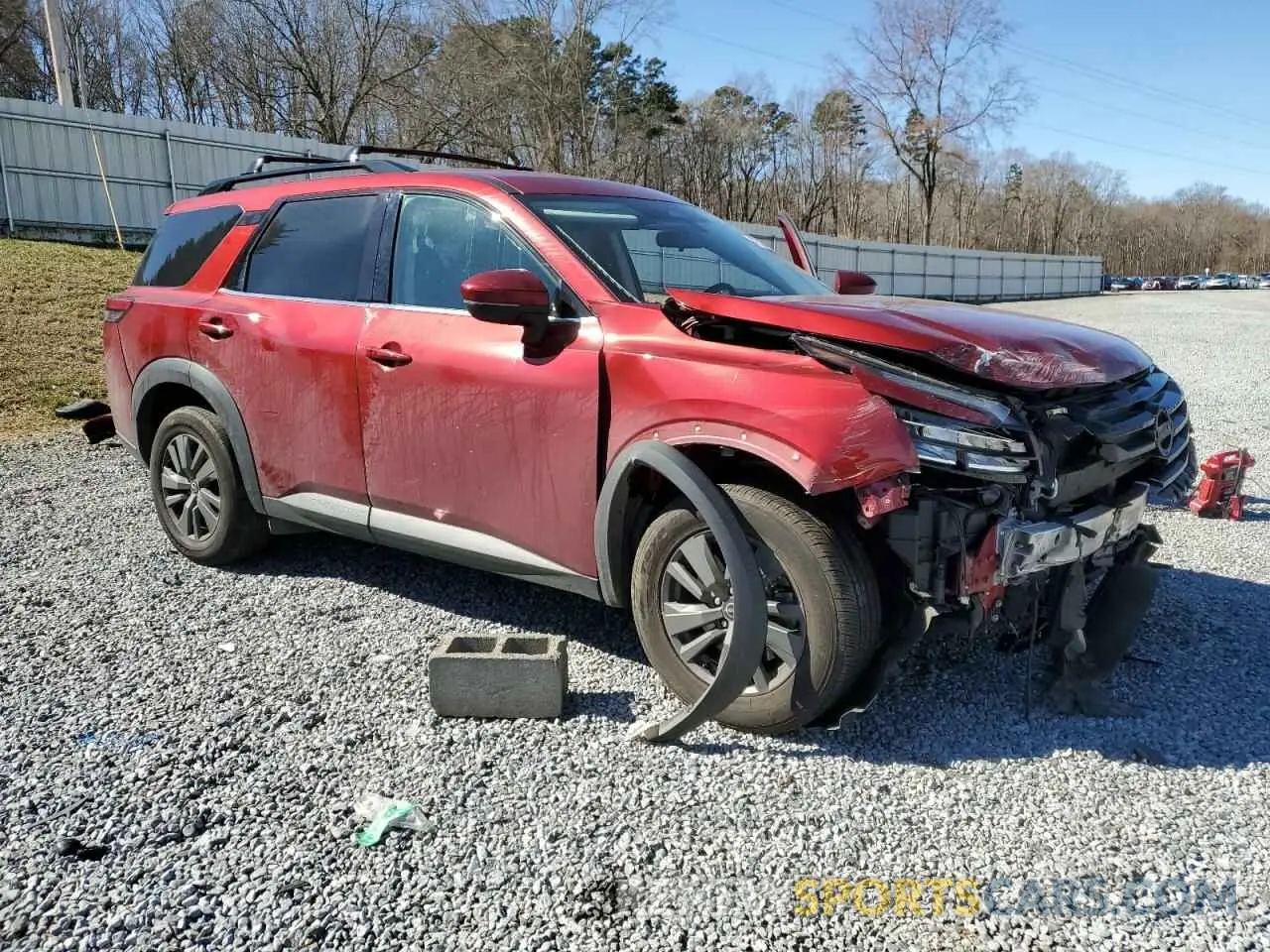 4 Photograph of a damaged car 5N1DR3BCXPC228852 NISSAN PATHFINDER 2023