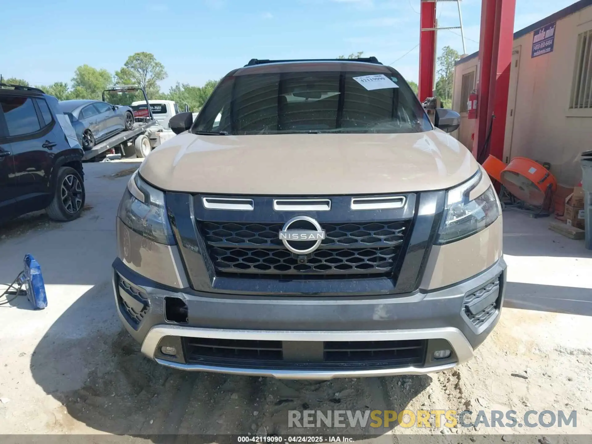 11 Photograph of a damaged car 5N1DR3BD1PC228800 NISSAN PATHFINDER 2023