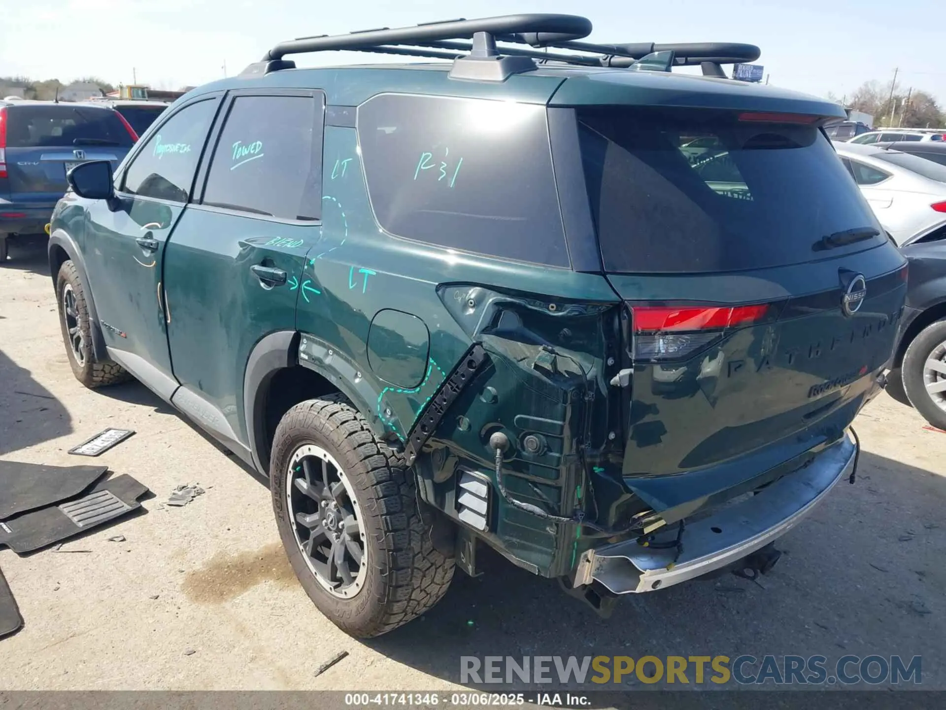 3 Photograph of a damaged car 5N1DR3BD1PC237447 NISSAN PATHFINDER 2023