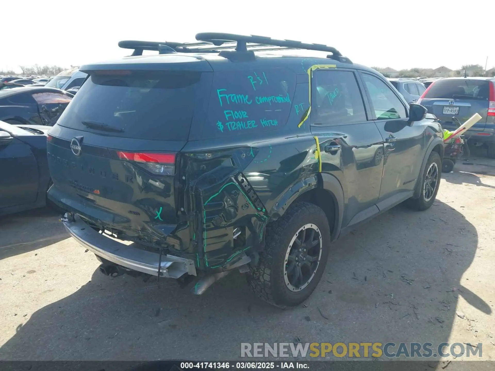 4 Photograph of a damaged car 5N1DR3BD1PC237447 NISSAN PATHFINDER 2023