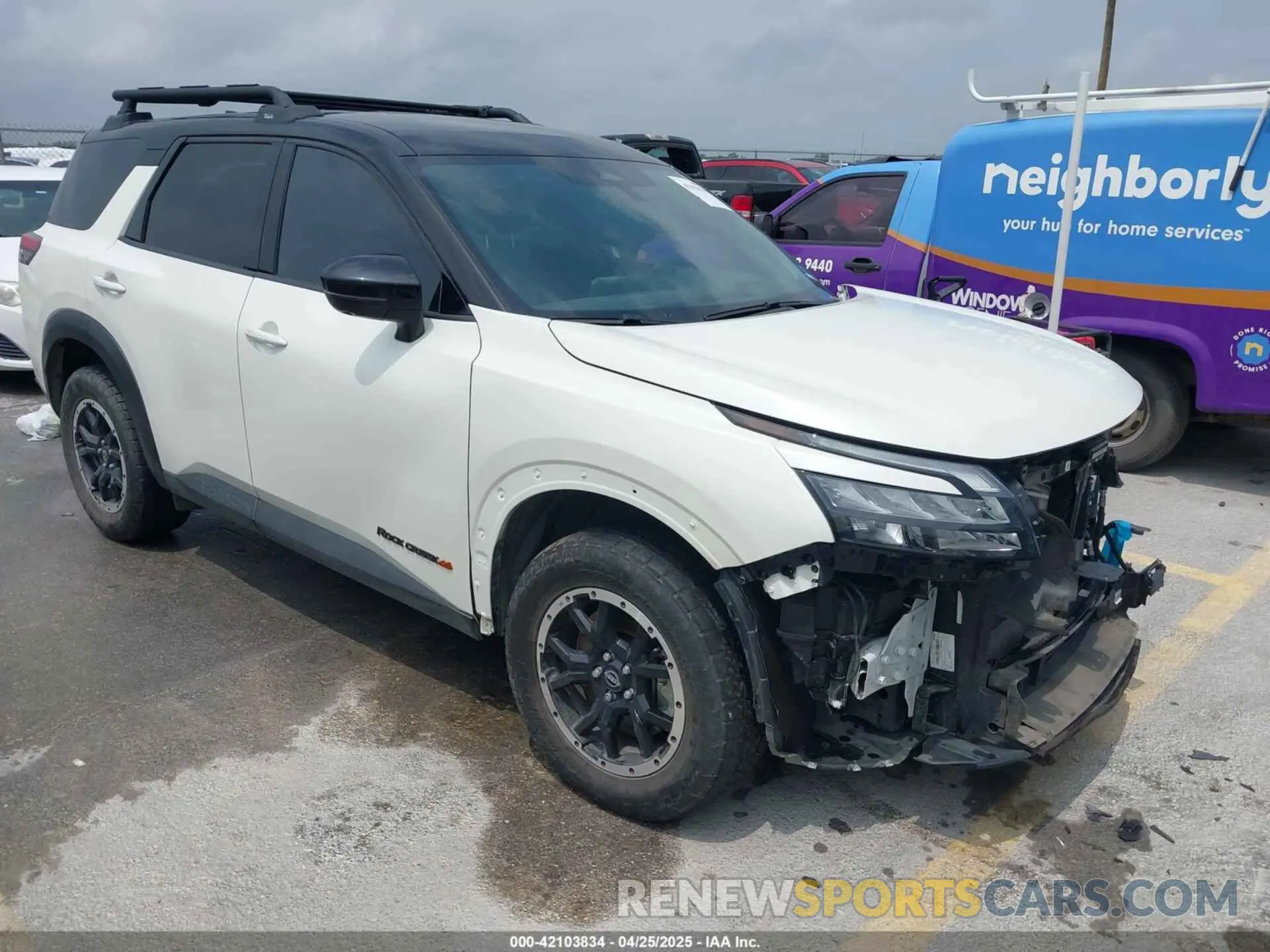 1 Photograph of a damaged car 5N1DR3BD3PC230595 NISSAN PATHFINDER 2023