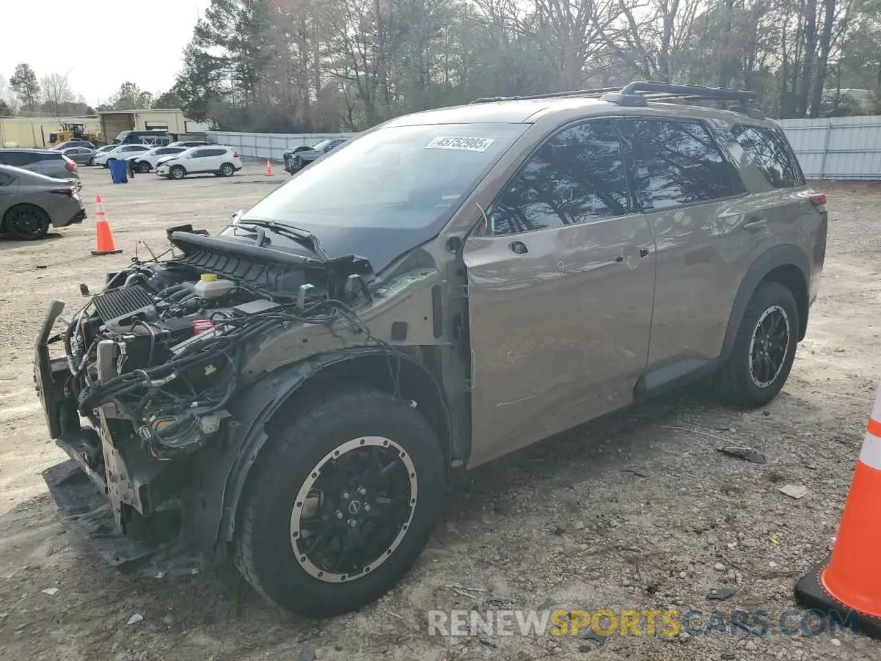 1 Photograph of a damaged car 5N1DR3BD6PC224225 NISSAN PATHFINDER 2023