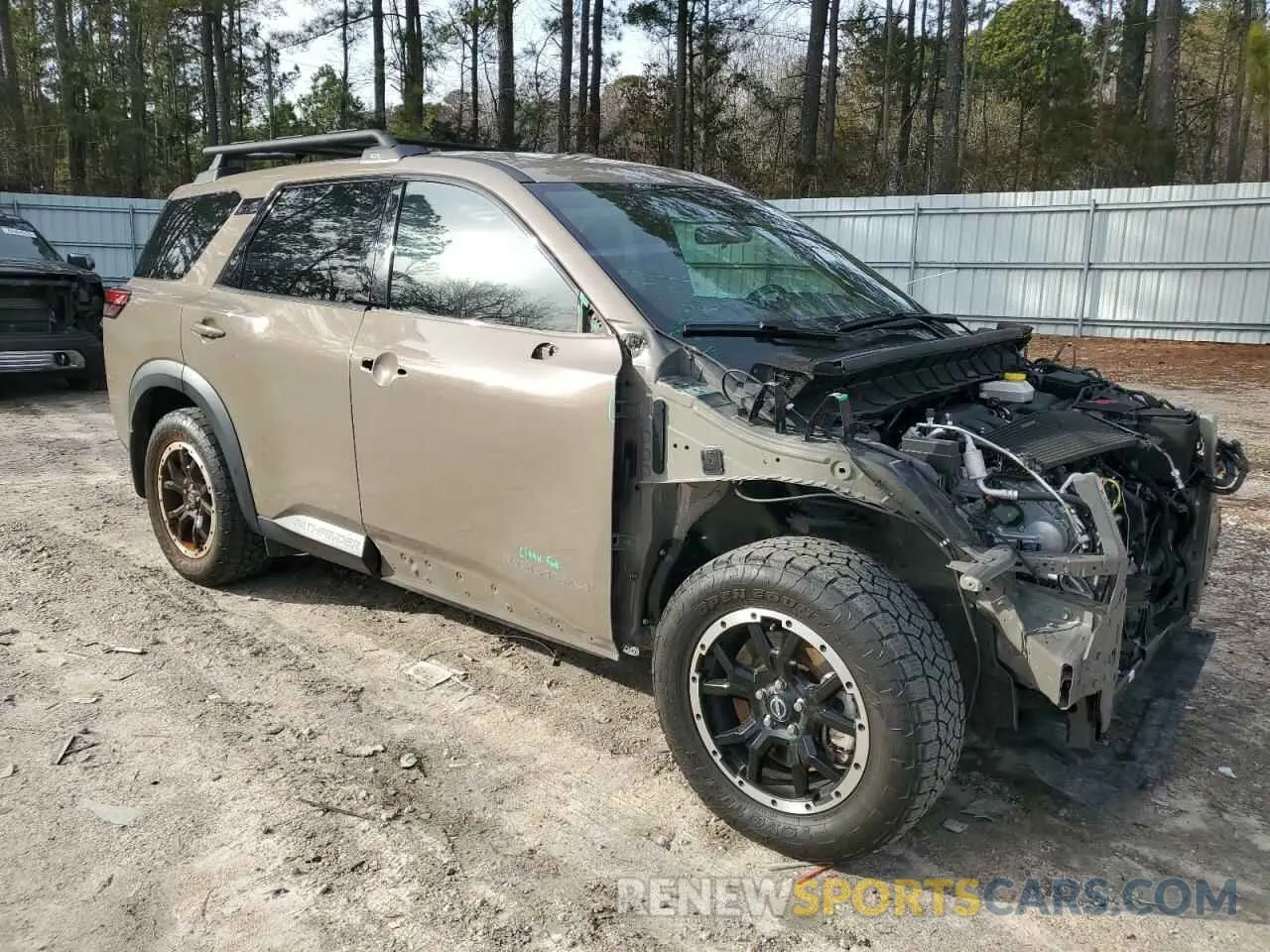 4 Photograph of a damaged car 5N1DR3BD6PC224225 NISSAN PATHFINDER 2023
