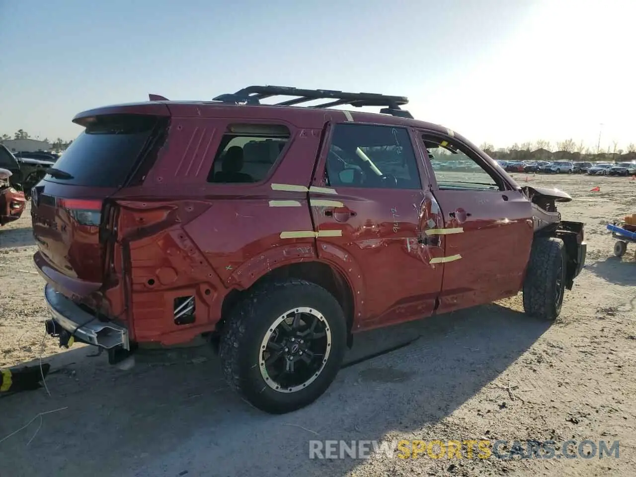 3 Photograph of a damaged car 5N1DR3BD7PC219423 NISSAN PATHFINDER 2023