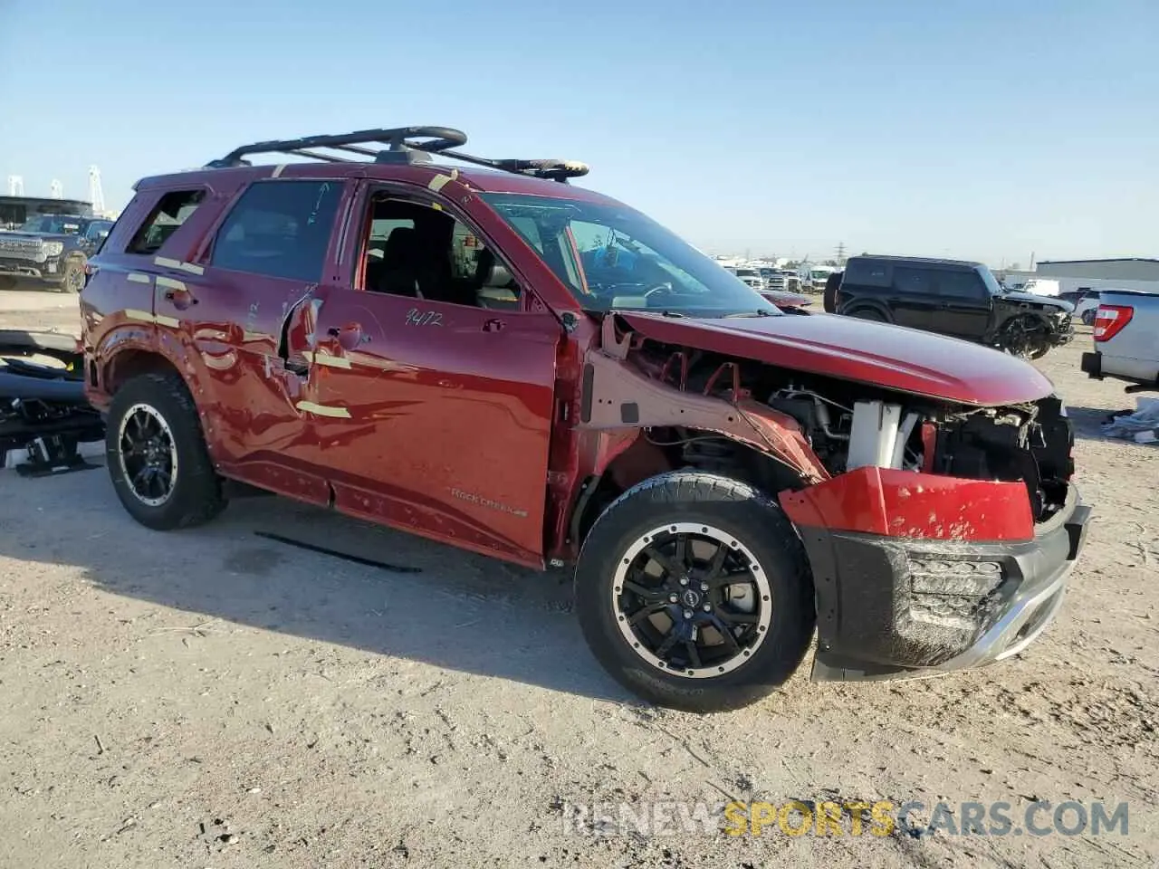 4 Photograph of a damaged car 5N1DR3BD7PC219423 NISSAN PATHFINDER 2023