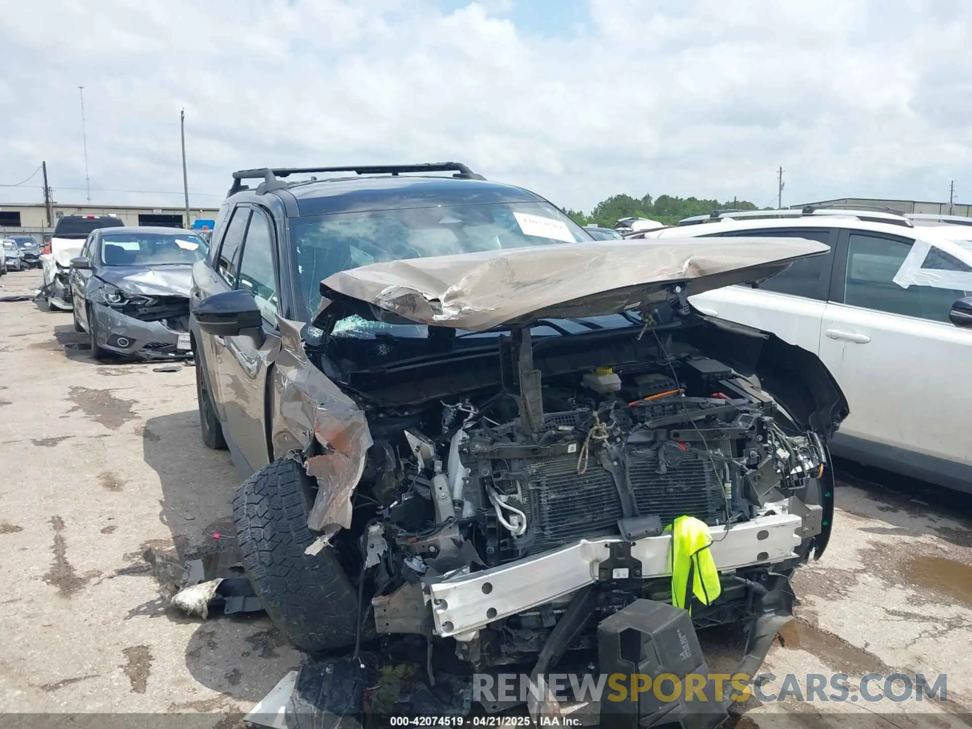 1 Photograph of a damaged car 5N1DR3BD9PC228981 NISSAN PATHFINDER 2023