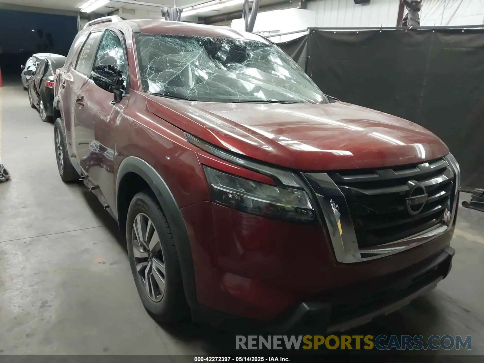 1 Photograph of a damaged car 5N1DR3CA1PC203710 NISSAN PATHFINDER 2023