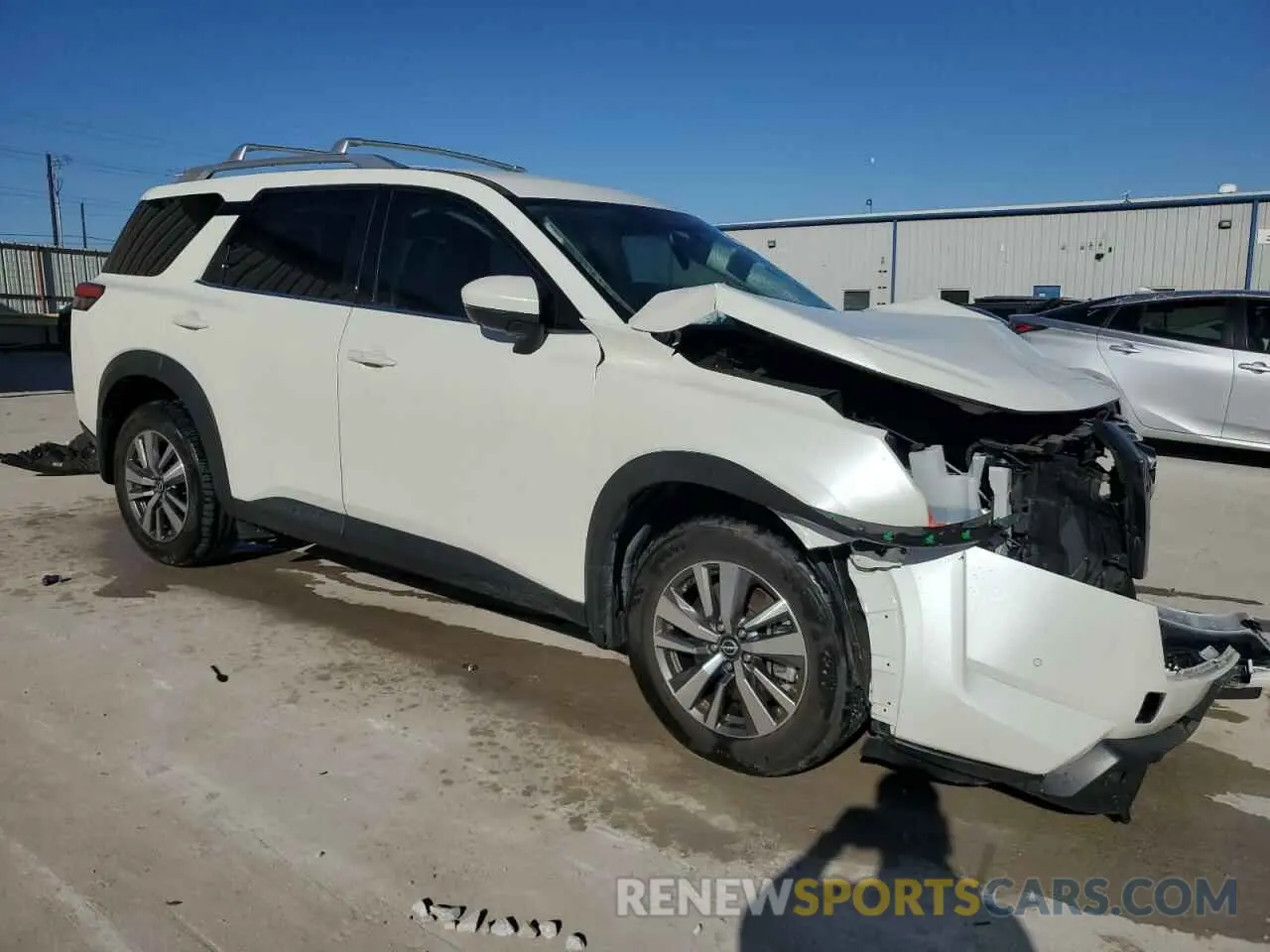4 Photograph of a damaged car 5N1DR3CA2PC236246 NISSAN PATHFINDER 2023