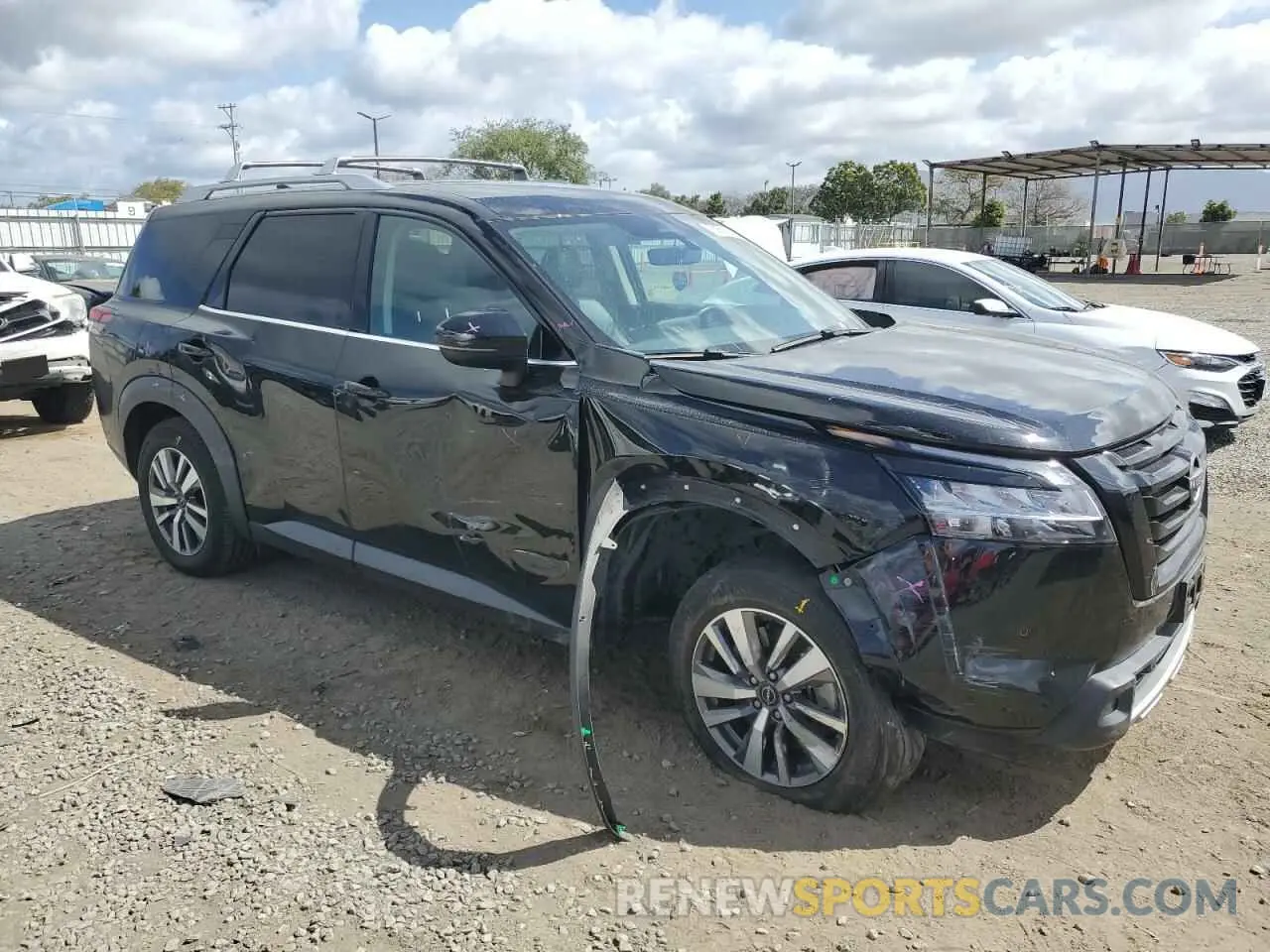 4 Photograph of a damaged car 5N1DR3CA3PC223523 NISSAN PATHFINDER 2023