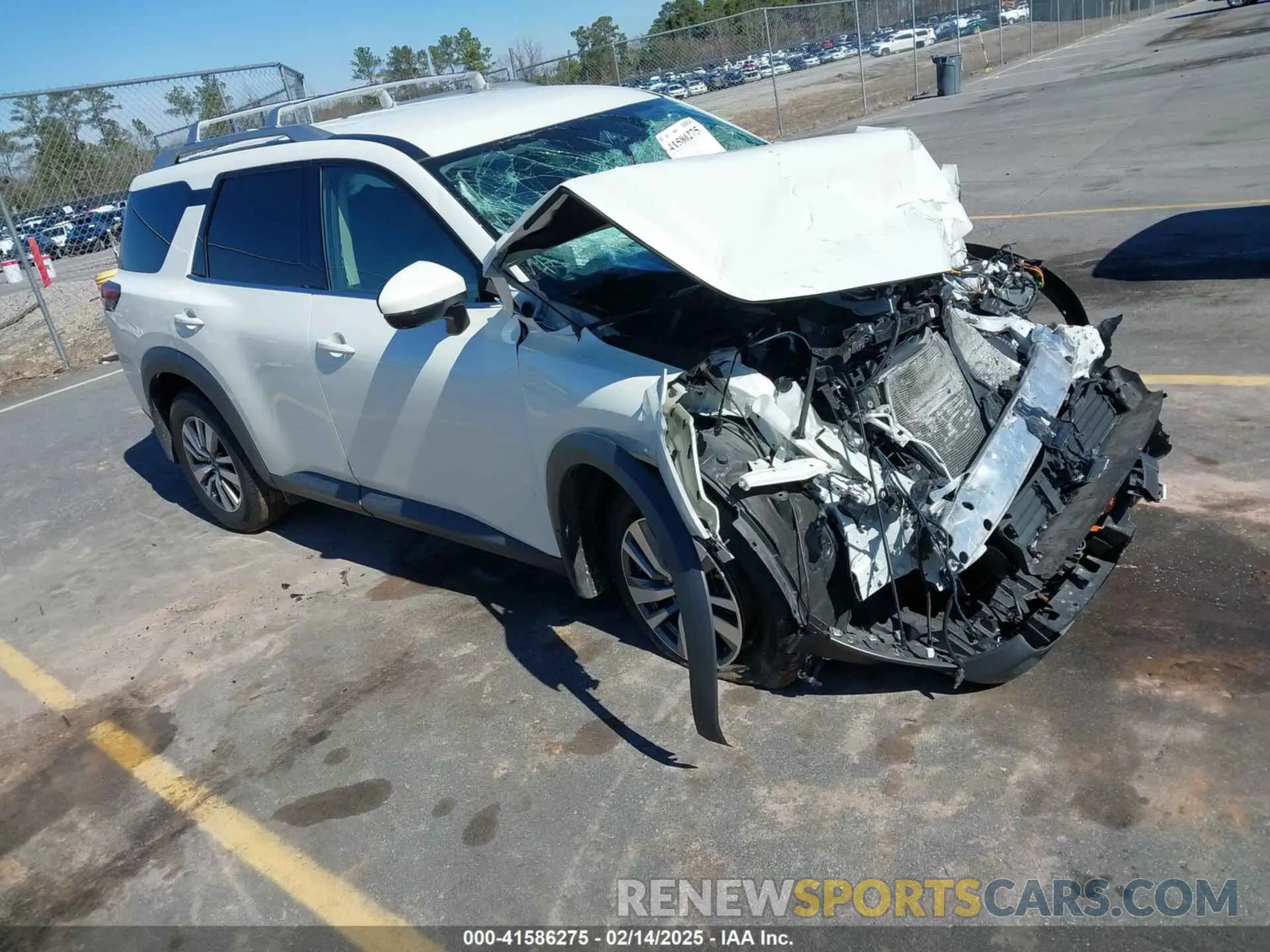 1 Photograph of a damaged car 5N1DR3CA5PC233874 NISSAN PATHFINDER 2023