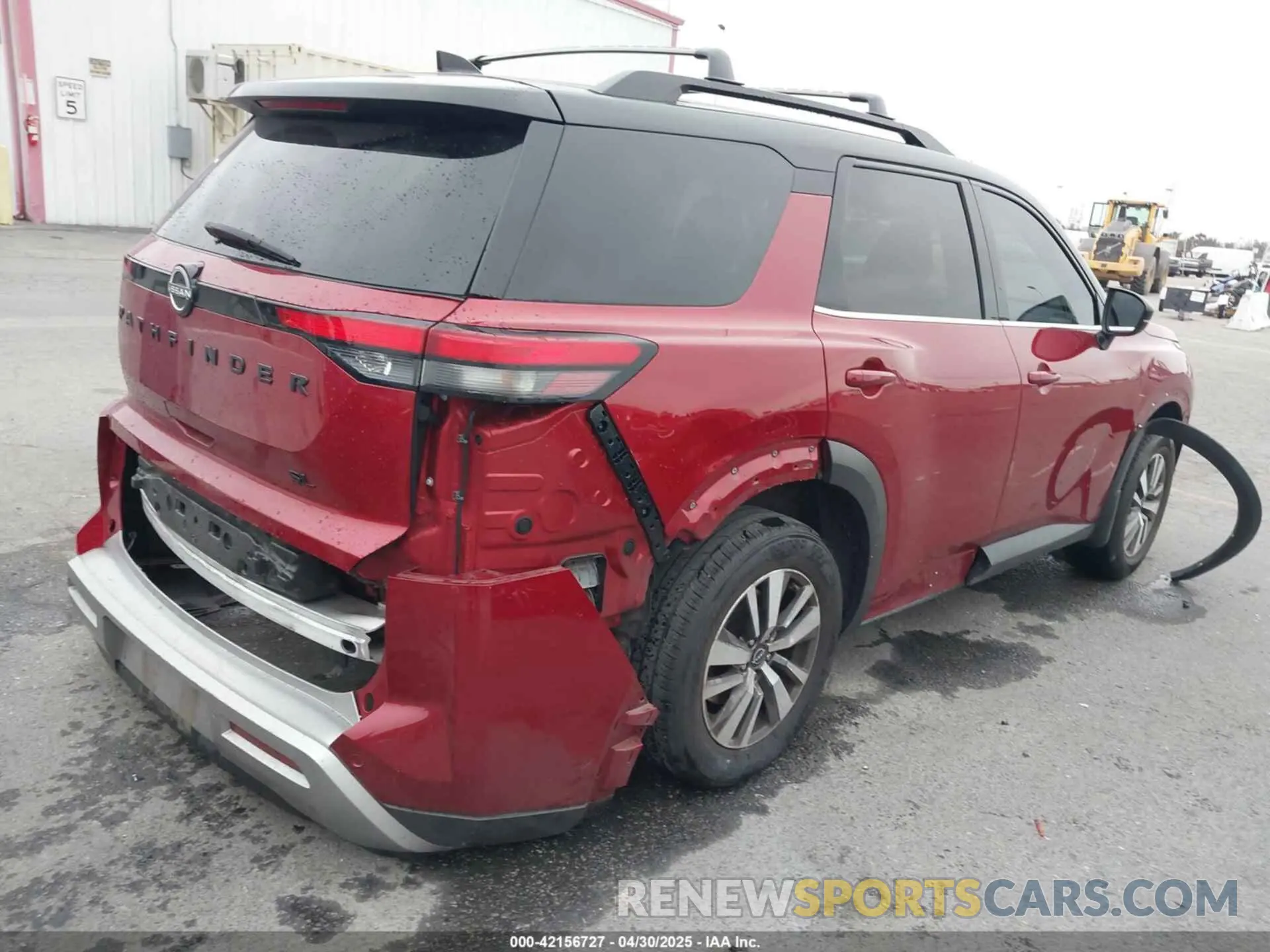 4 Photograph of a damaged car 5N1DR3CA7PC236503 NISSAN PATHFINDER 2023