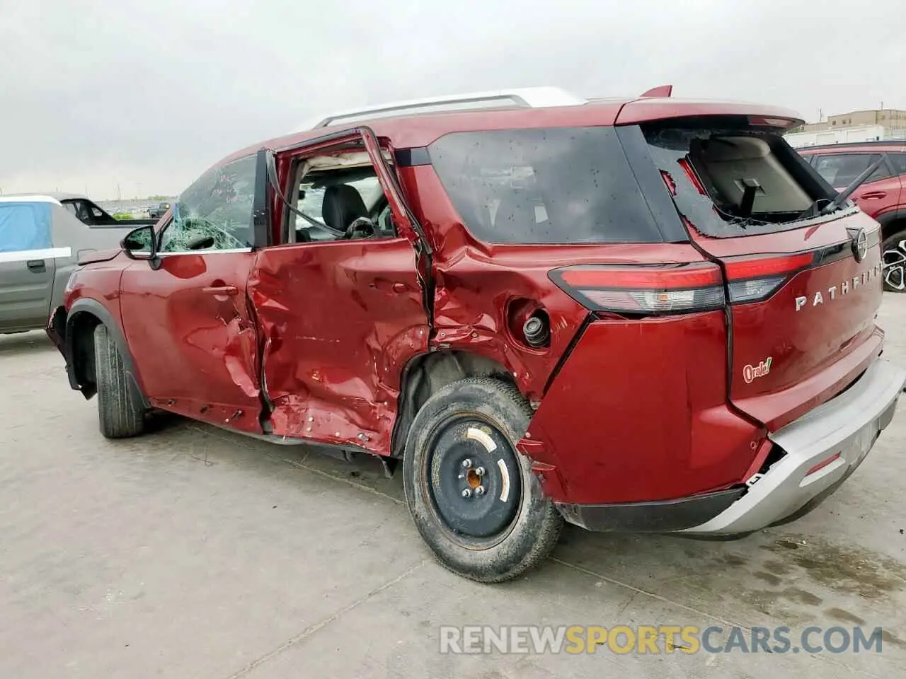 2 Photograph of a damaged car 5N1DR3CA8PC211318 NISSAN PATHFINDER 2023