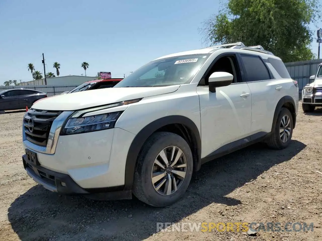 1 Photograph of a damaged car 5N1DR3CA8PC229110 NISSAN PATHFINDER 2023