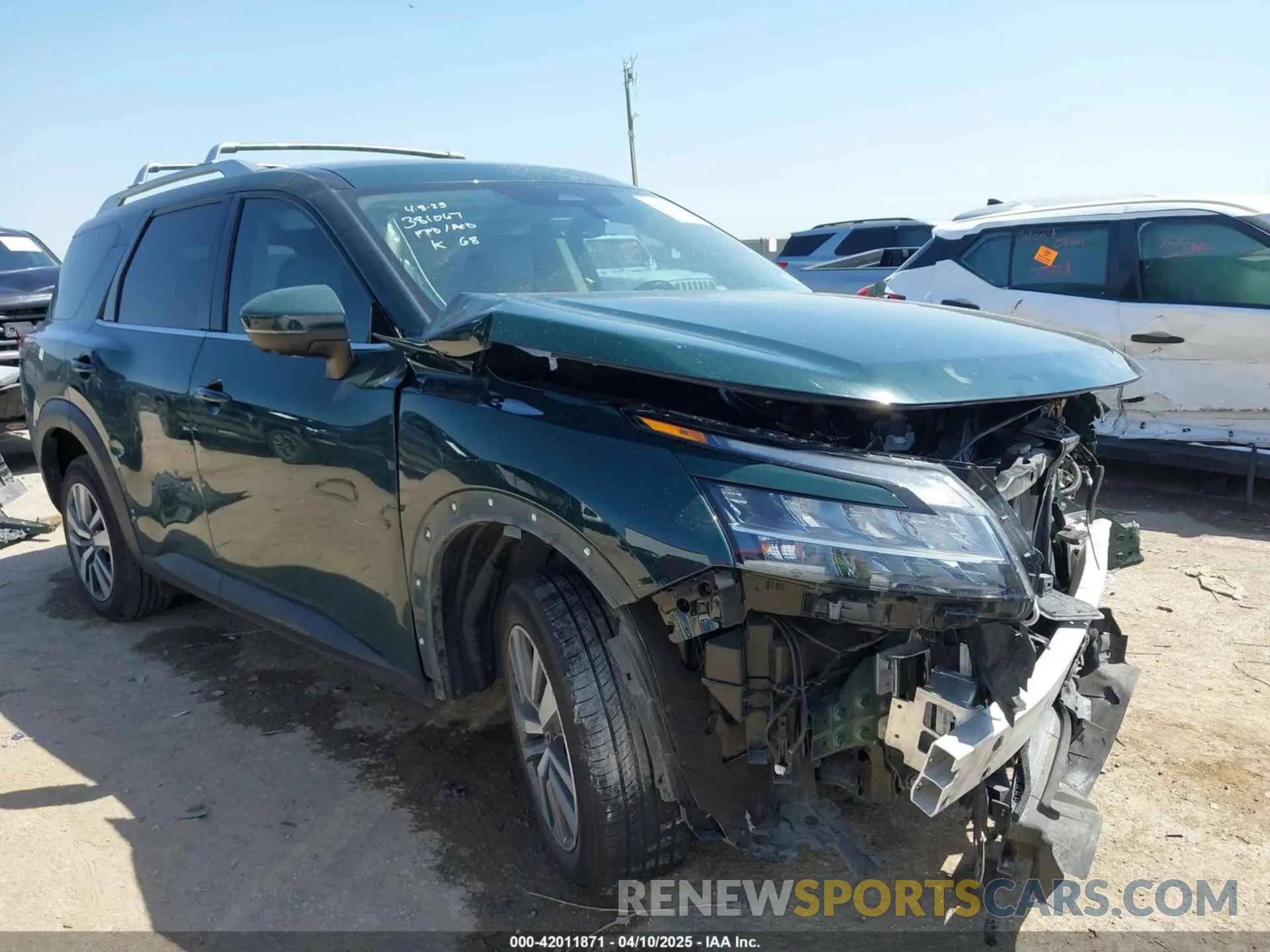 6 Photograph of a damaged car 5N1DR3CA9PC221002 NISSAN PATHFINDER 2023
