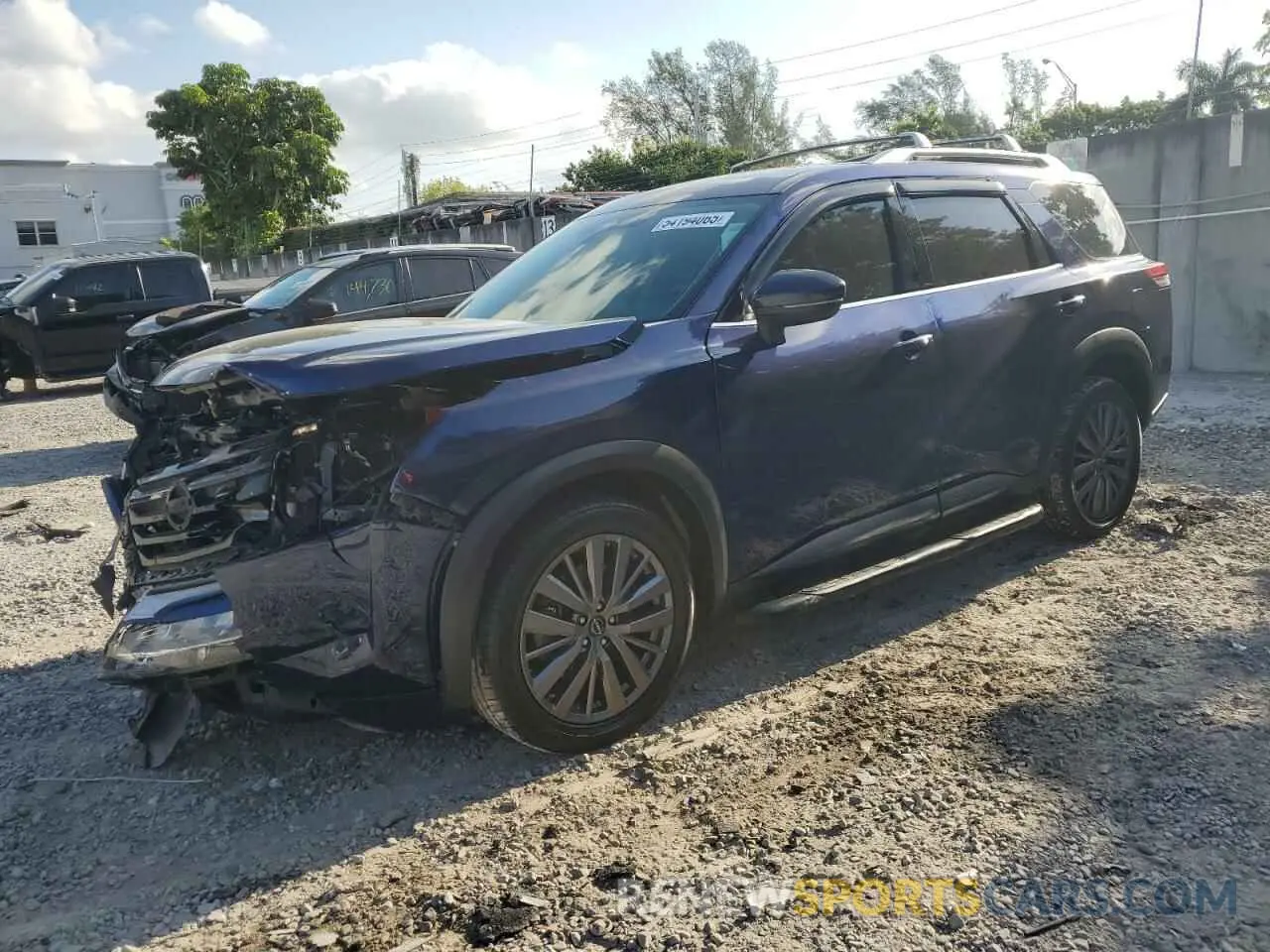 1 Photograph of a damaged car 5N1DR3CB3PC205502 NISSAN PATHFINDER 2023