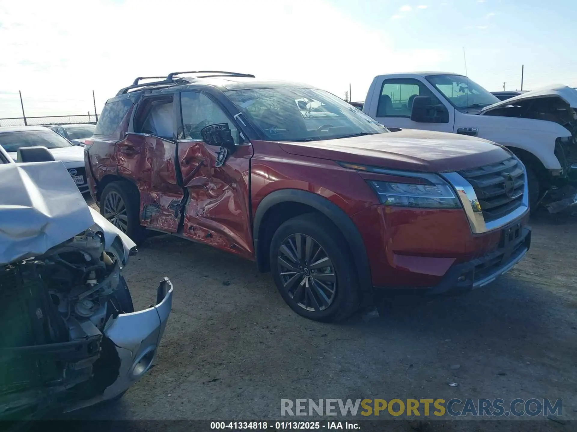 1 Photograph of a damaged car 5N1DR3CB4PC221546 NISSAN PATHFINDER 2023