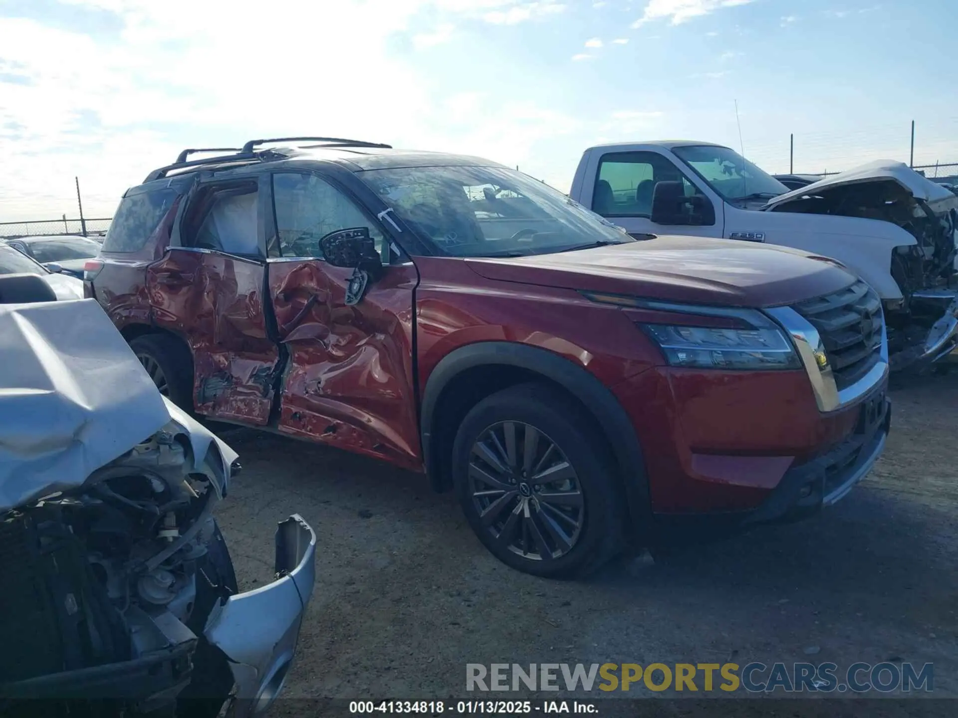 13 Photograph of a damaged car 5N1DR3CB4PC221546 NISSAN PATHFINDER 2023