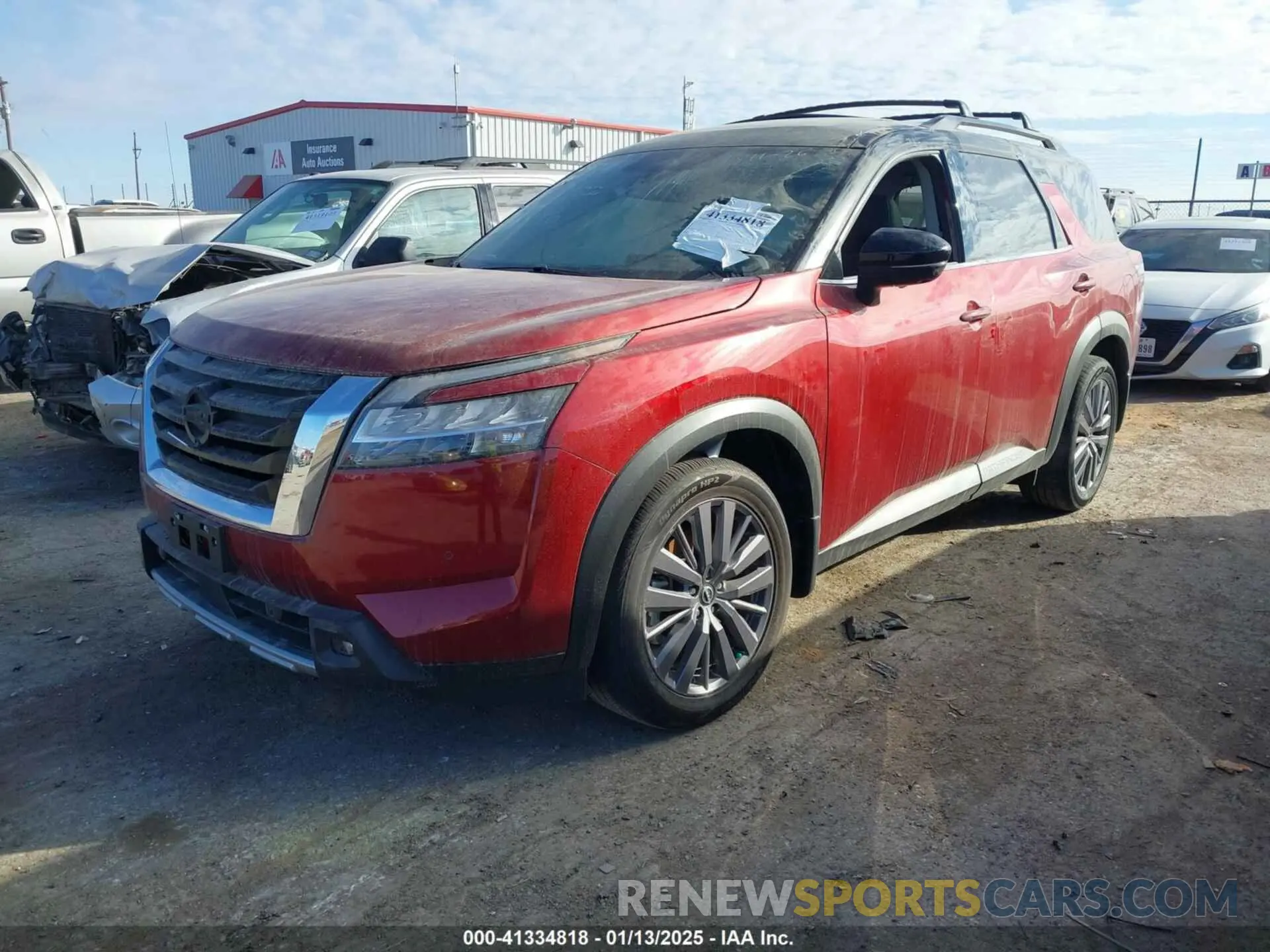 2 Photograph of a damaged car 5N1DR3CB4PC221546 NISSAN PATHFINDER 2023