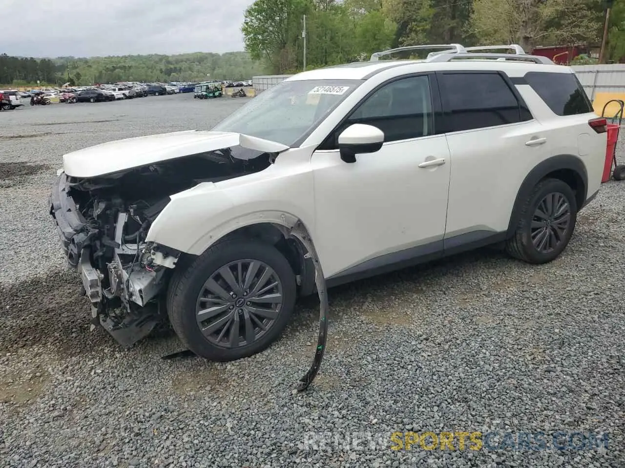 1 Photograph of a damaged car 5N1DR3CB6PC203078 NISSAN PATHFINDER 2023