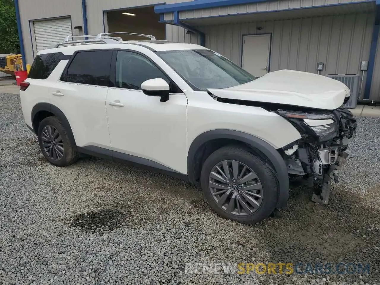 4 Photograph of a damaged car 5N1DR3CB6PC203078 NISSAN PATHFINDER 2023