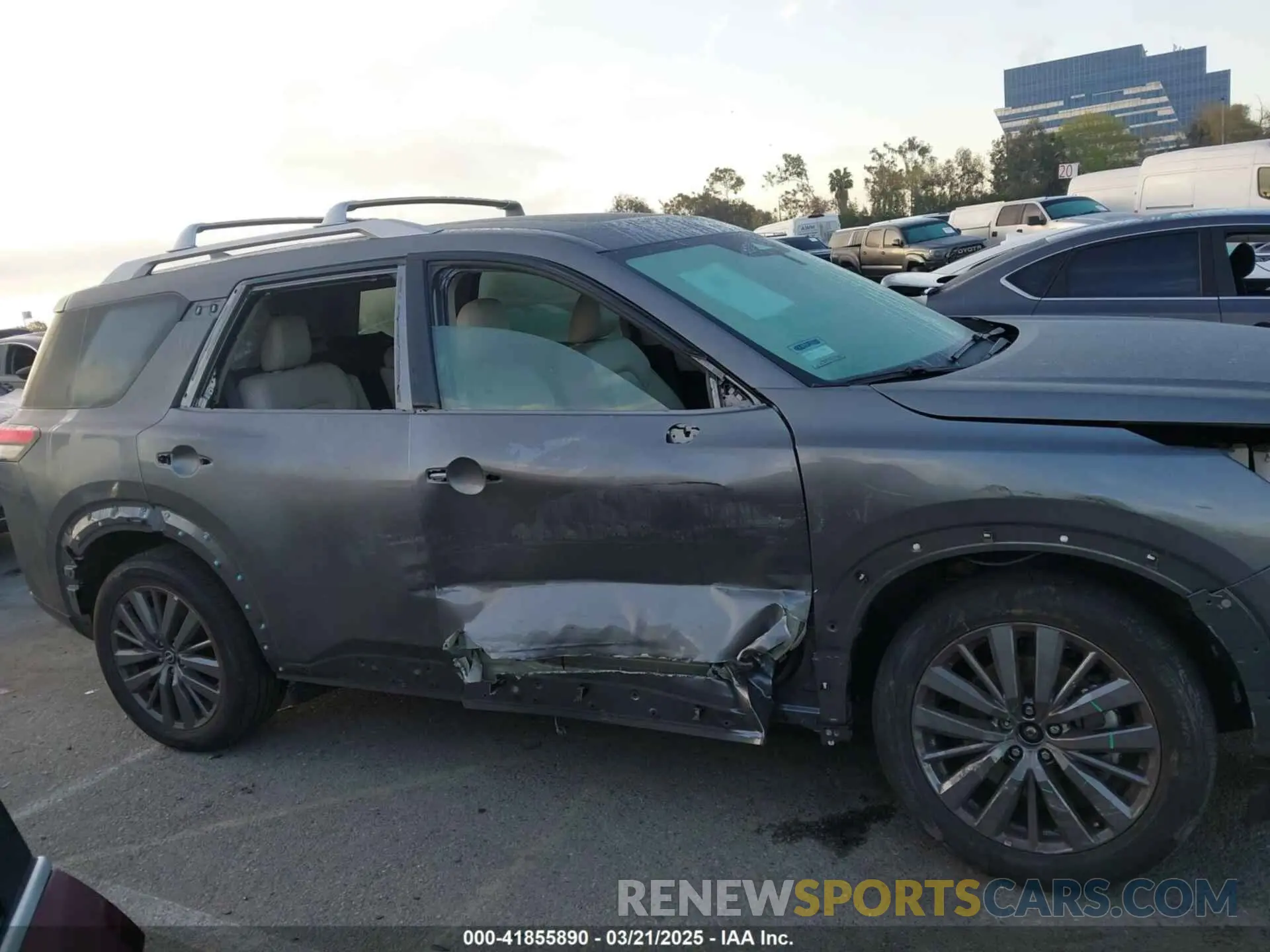 14 Photograph of a damaged car 5N1DR3CB6PC273972 NISSAN PATHFINDER 2023