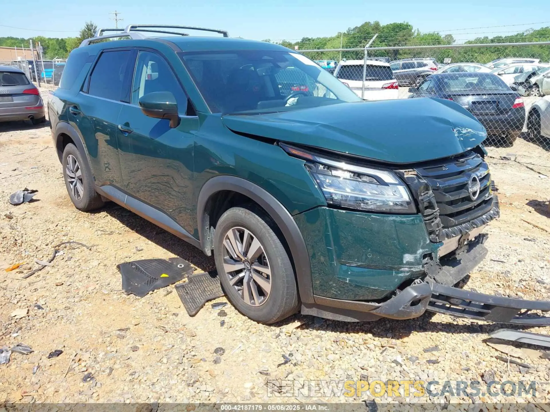 1 Photograph of a damaged car 5N1DR3CC0PC229314 NISSAN PATHFINDER 2023