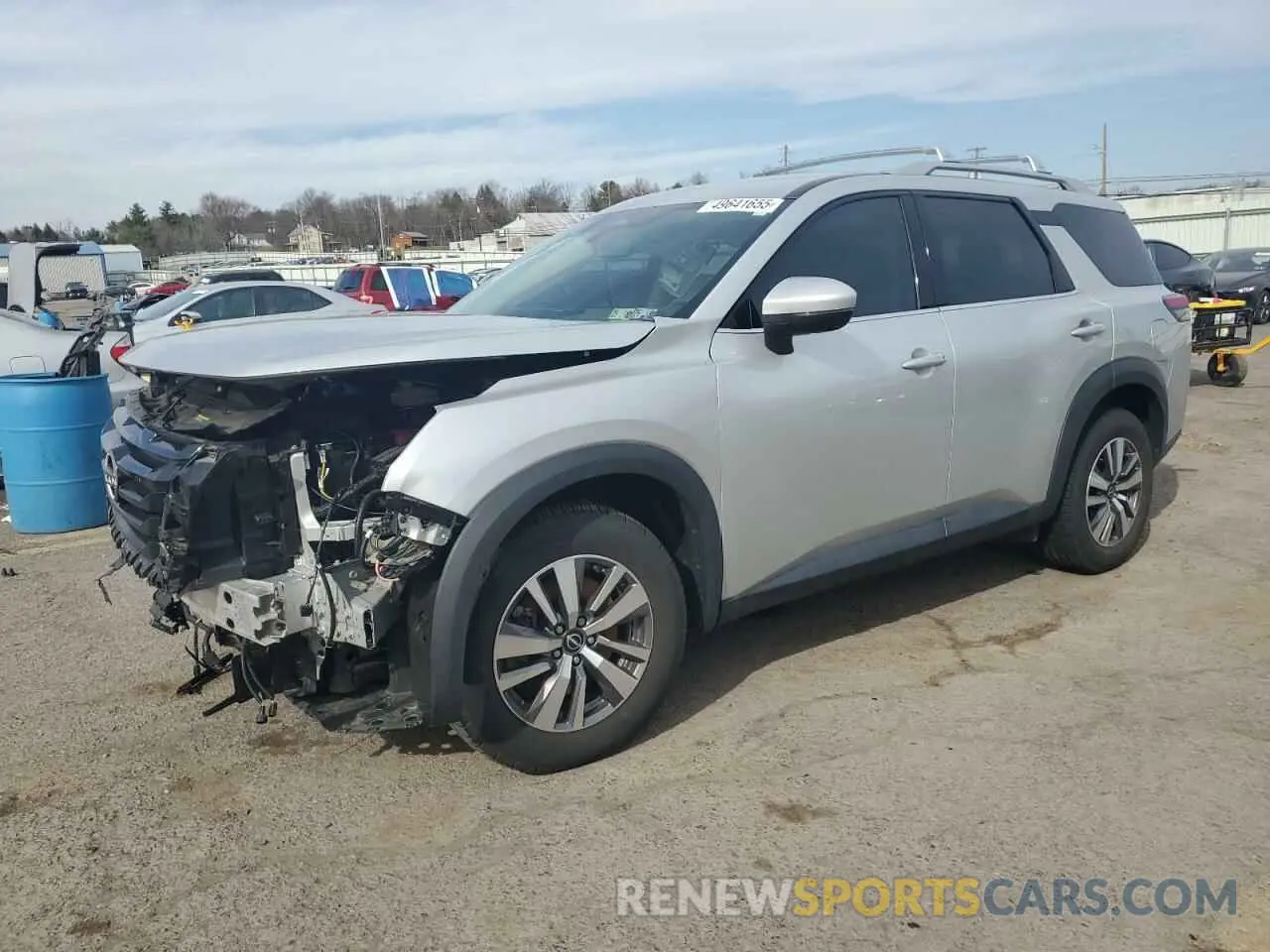 1 Photograph of a damaged car 5N1DR3CC1PC226874 NISSAN PATHFINDER 2023