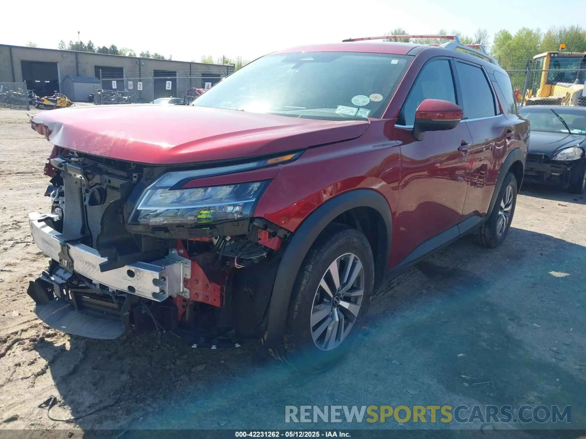 2 Photograph of a damaged car 5N1DR3CC8PC251318 NISSAN PATHFINDER 2023