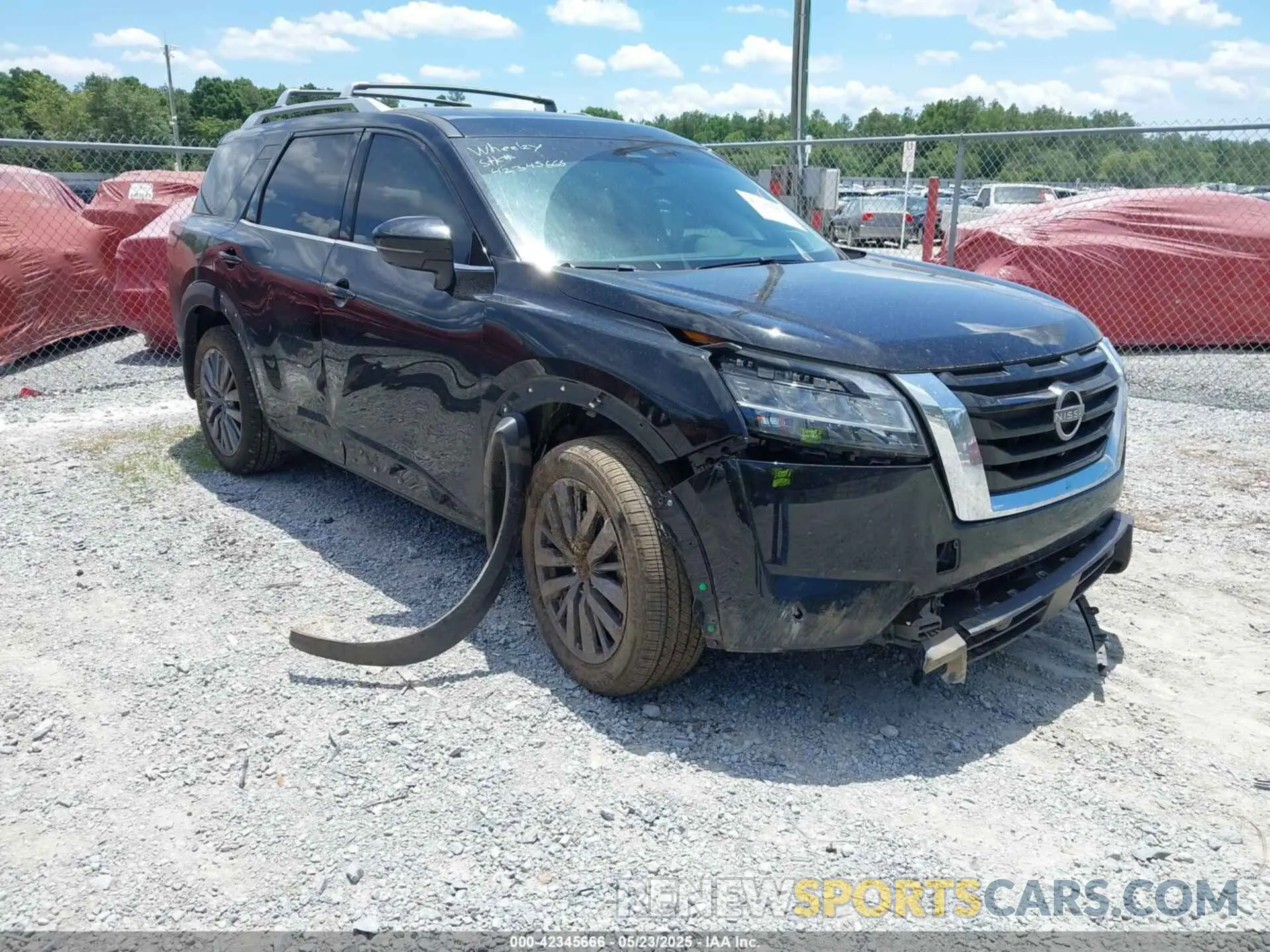 1 Photograph of a damaged car 5N1DR3CD2PC212118 NISSAN PATHFINDER 2023