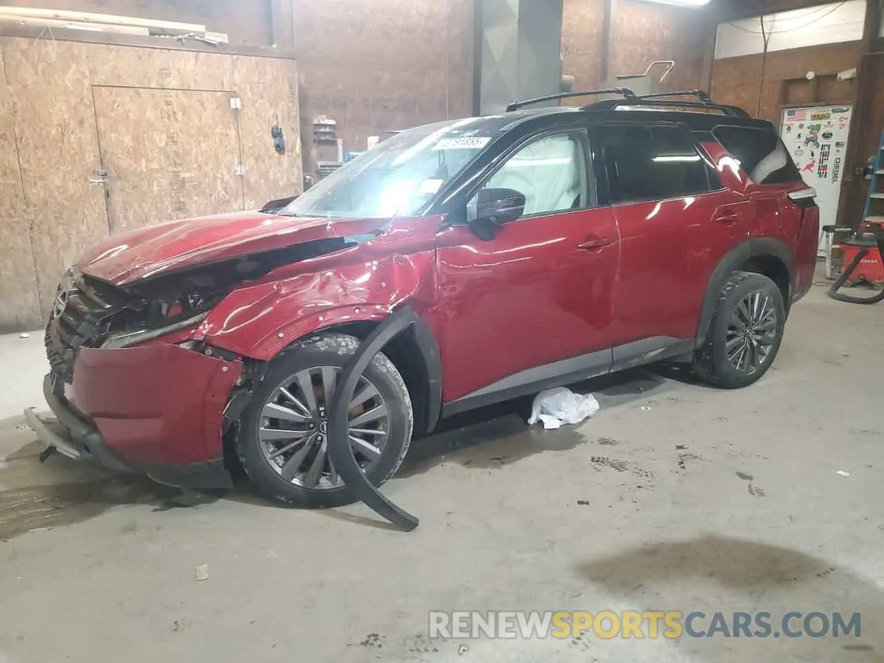 1 Photograph of a damaged car 5N1DR3CD2PC239335 NISSAN PATHFINDER 2023