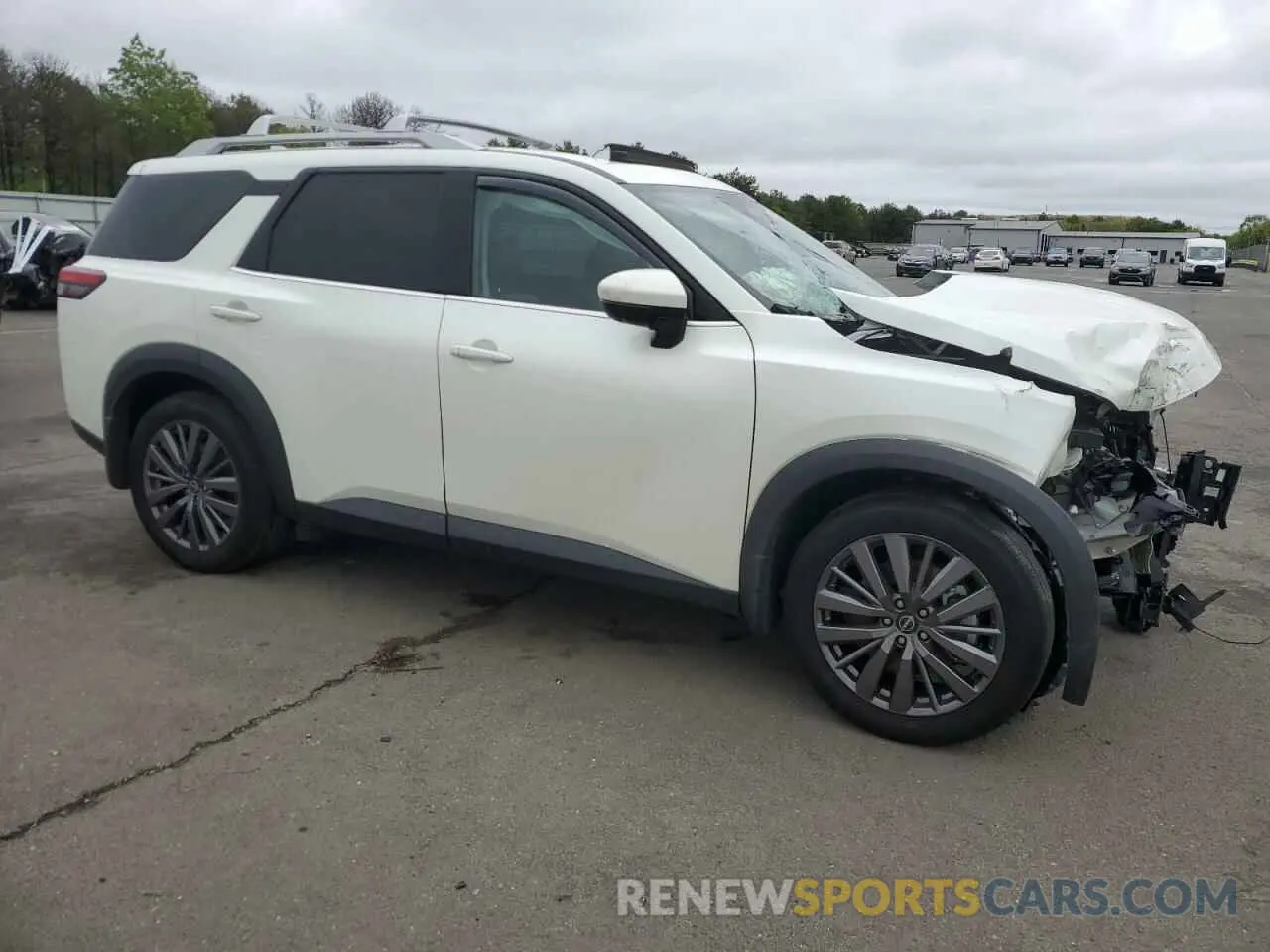 4 Photograph of a damaged car 5N1DR3CD3PC261392 NISSAN PATHFINDER 2023